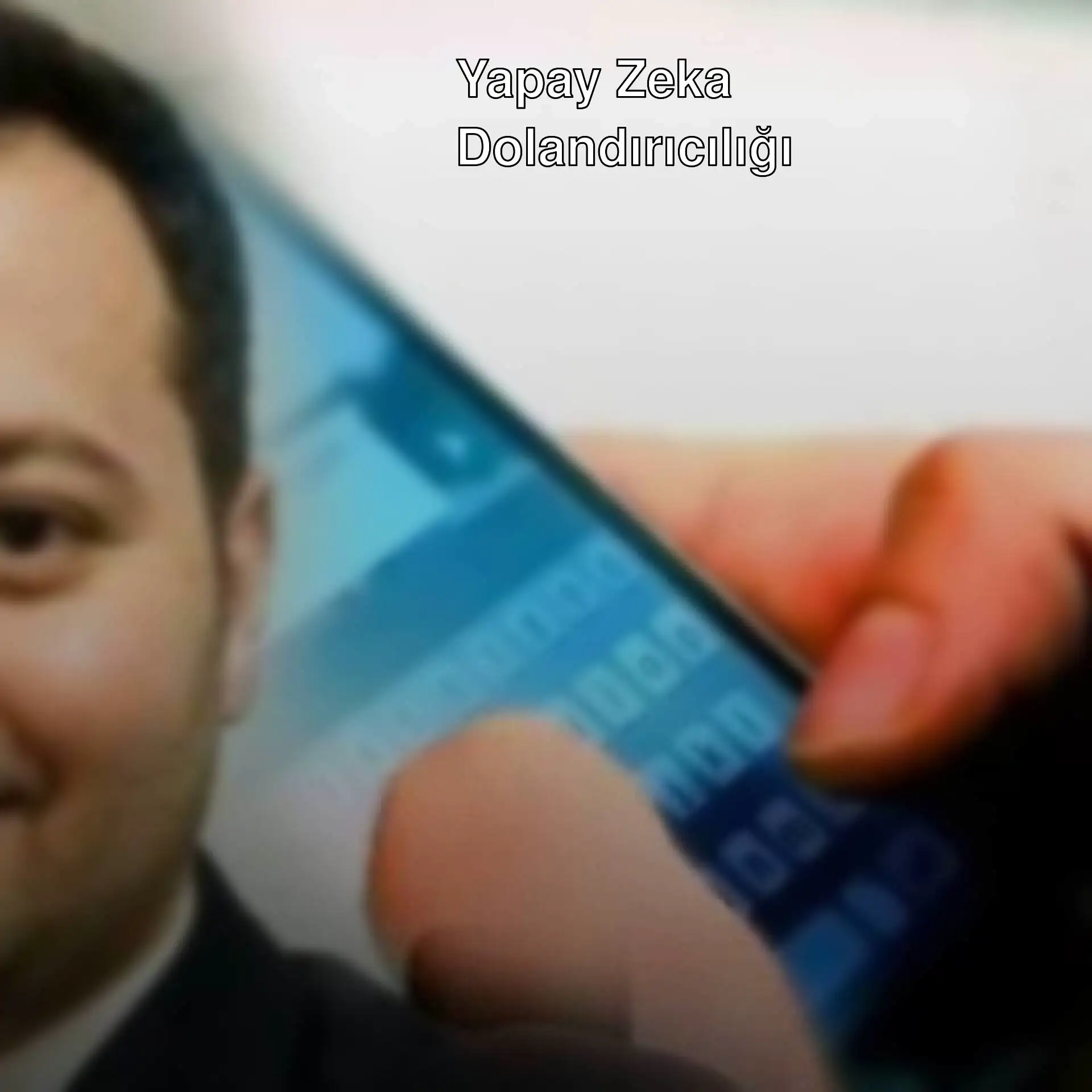 Yapay zeka dolandırıcılığına maruz kalan iş insanı.