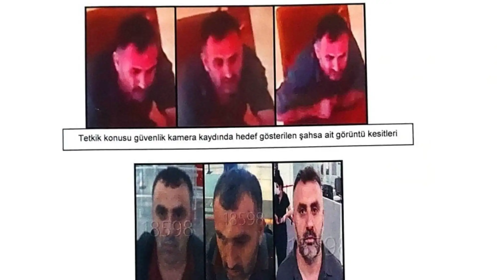 A collage of a man's face.