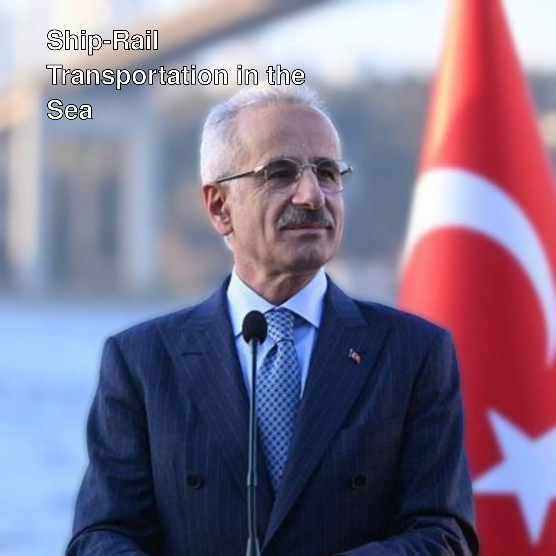 Minister of Transport and Infrastructure Abdulkadir Uraloğlu introduces the new ferry route.