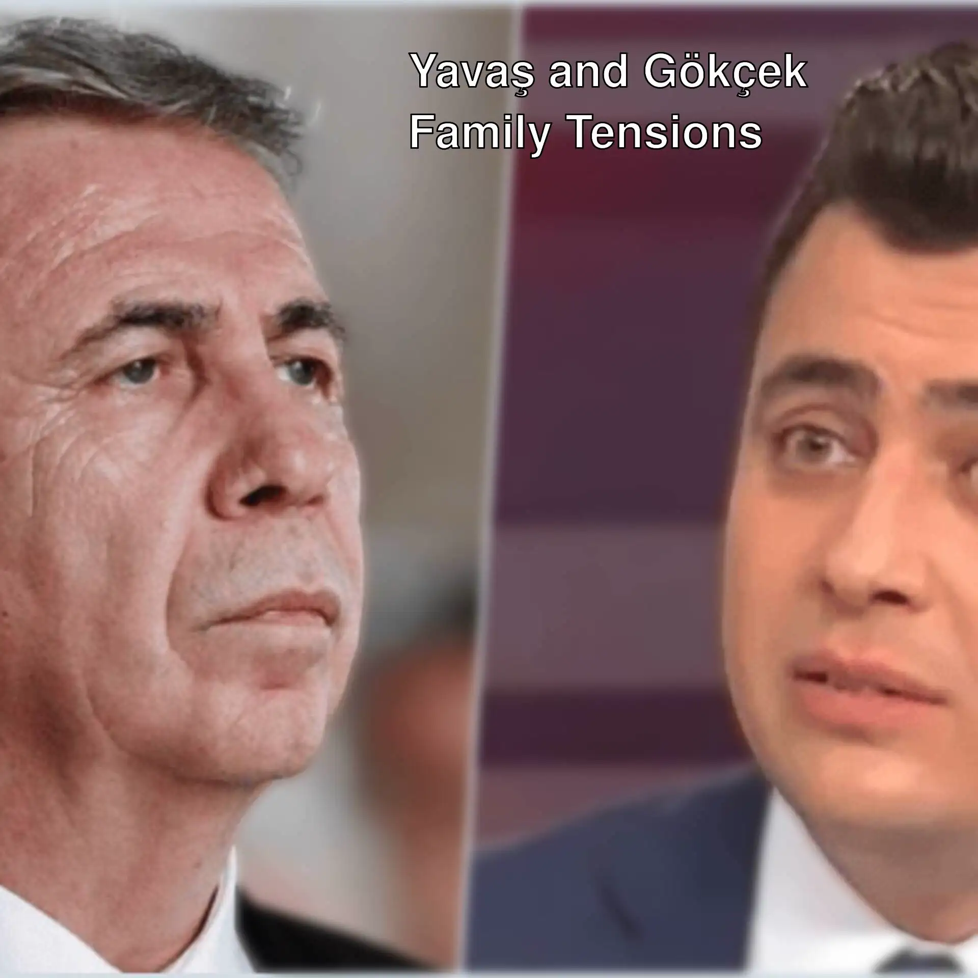 Mansur Yavaş responds to the Gökçek family during a press conference.