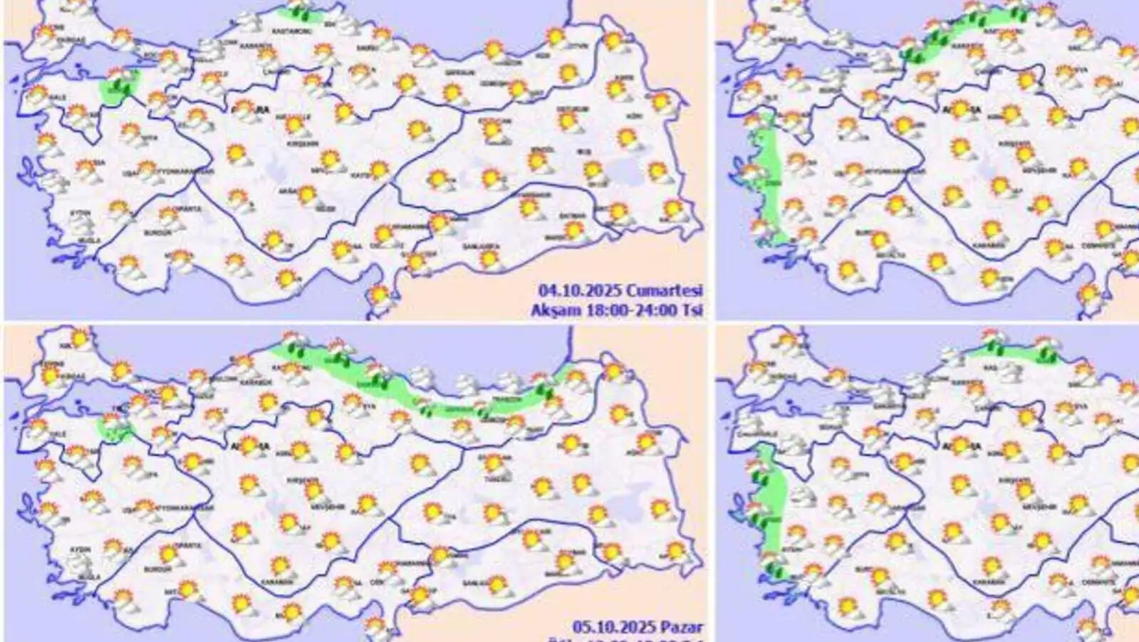 Weather maps