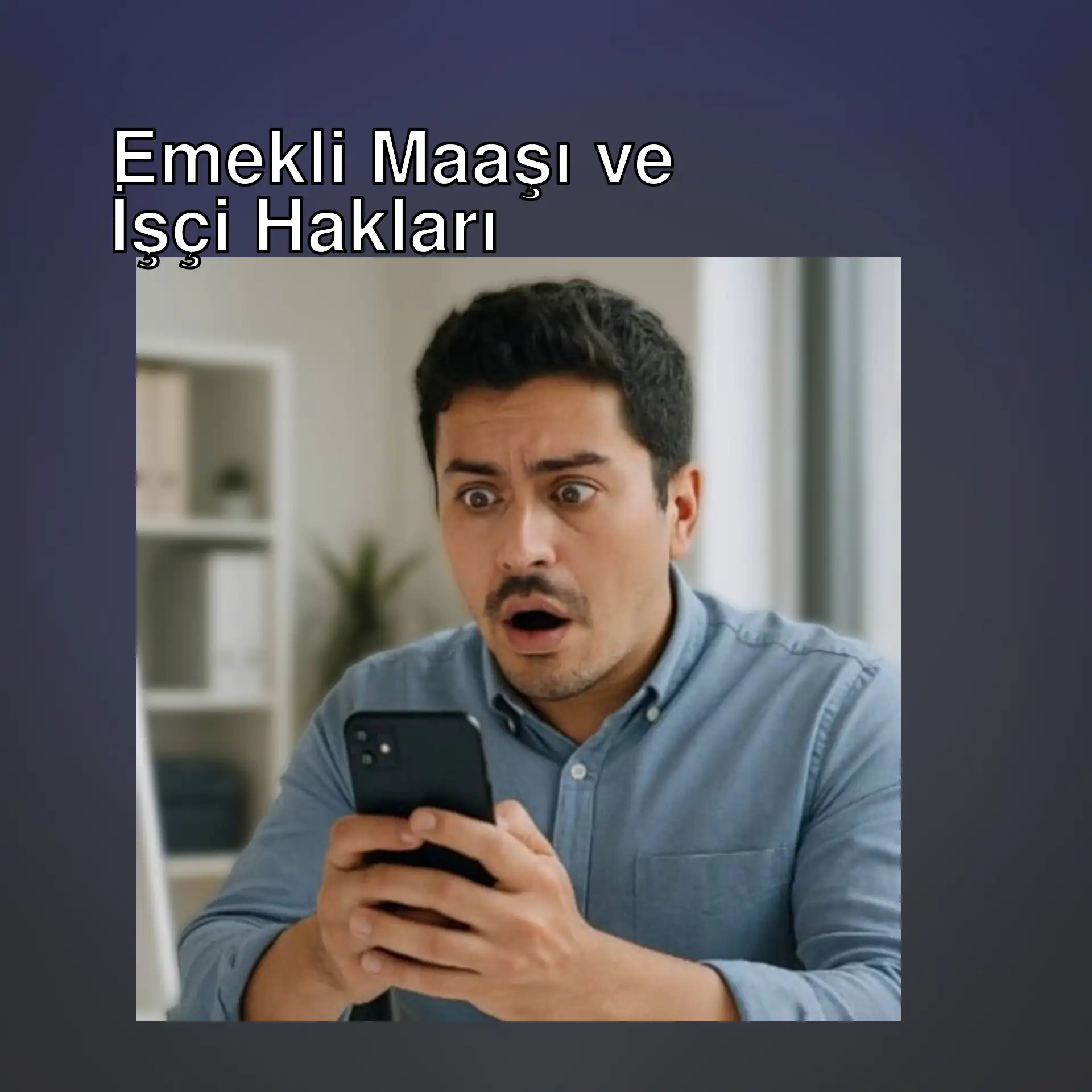 Bir adam telefonuna bakıyor. Bir adam telefonuna bakıyor.