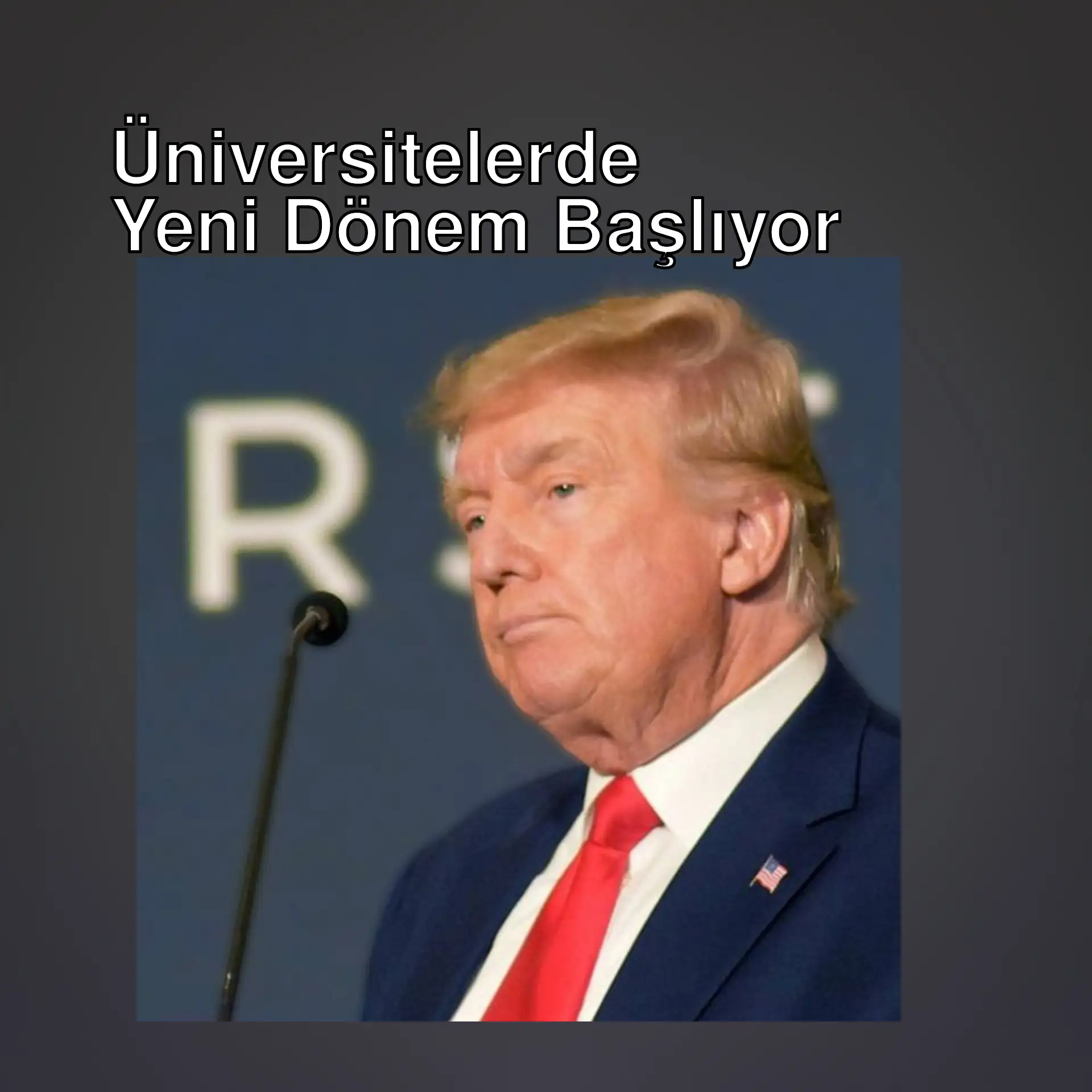 Trump, ABD üniversiteleri için uluslararası öğrenci alımını kısıtladı.