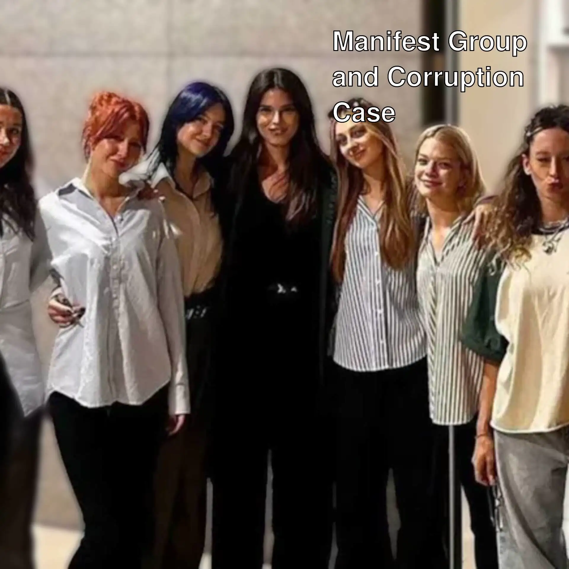 Members of the Manifest Group posing together. Members of the Manifest Group posing together.