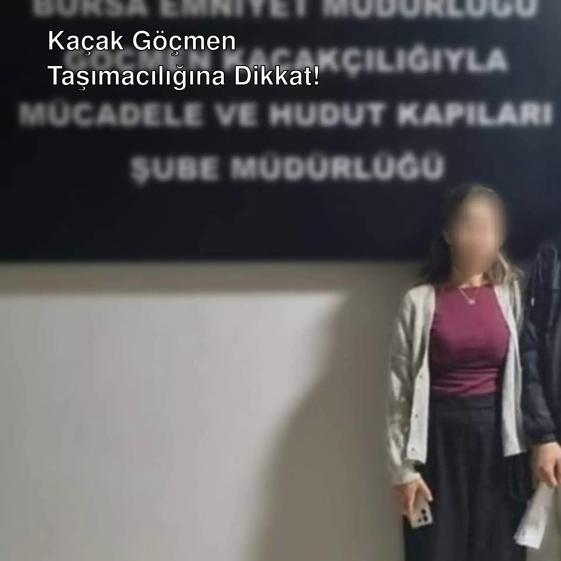 İzmir'den İstanbul'a kaçak göçmen götürürken yakalanan sürücü.