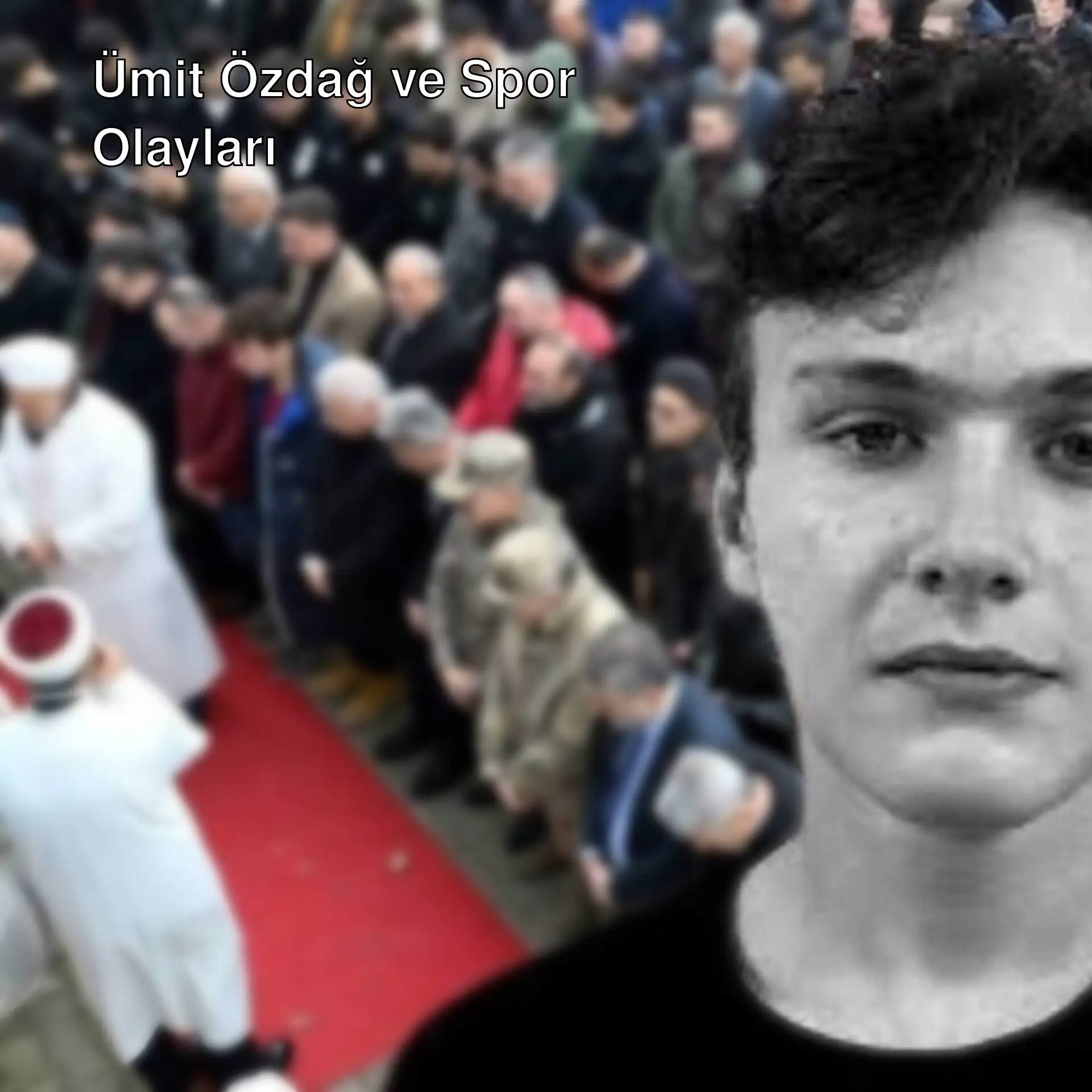 Emre Yazgan'ın cenaze töreninden bir görüntü. Emre Yazgan'ın cenaze töreninden bir görüntü.