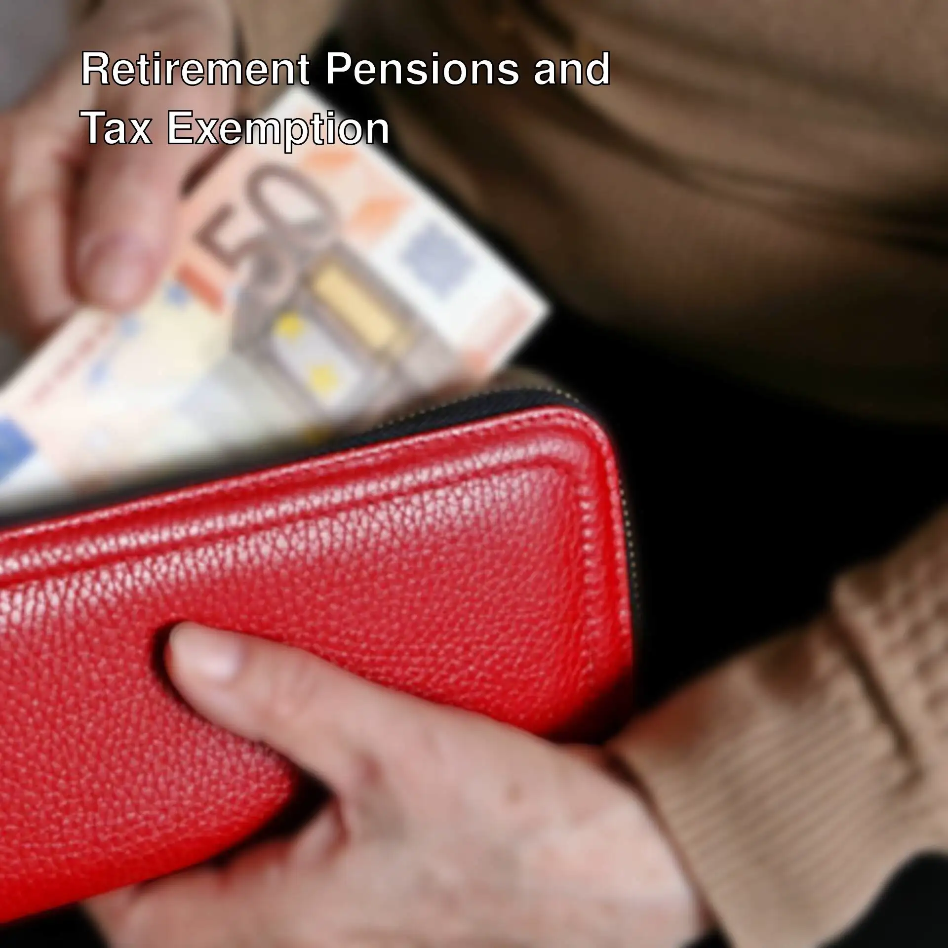 A person putting money in a wallet.