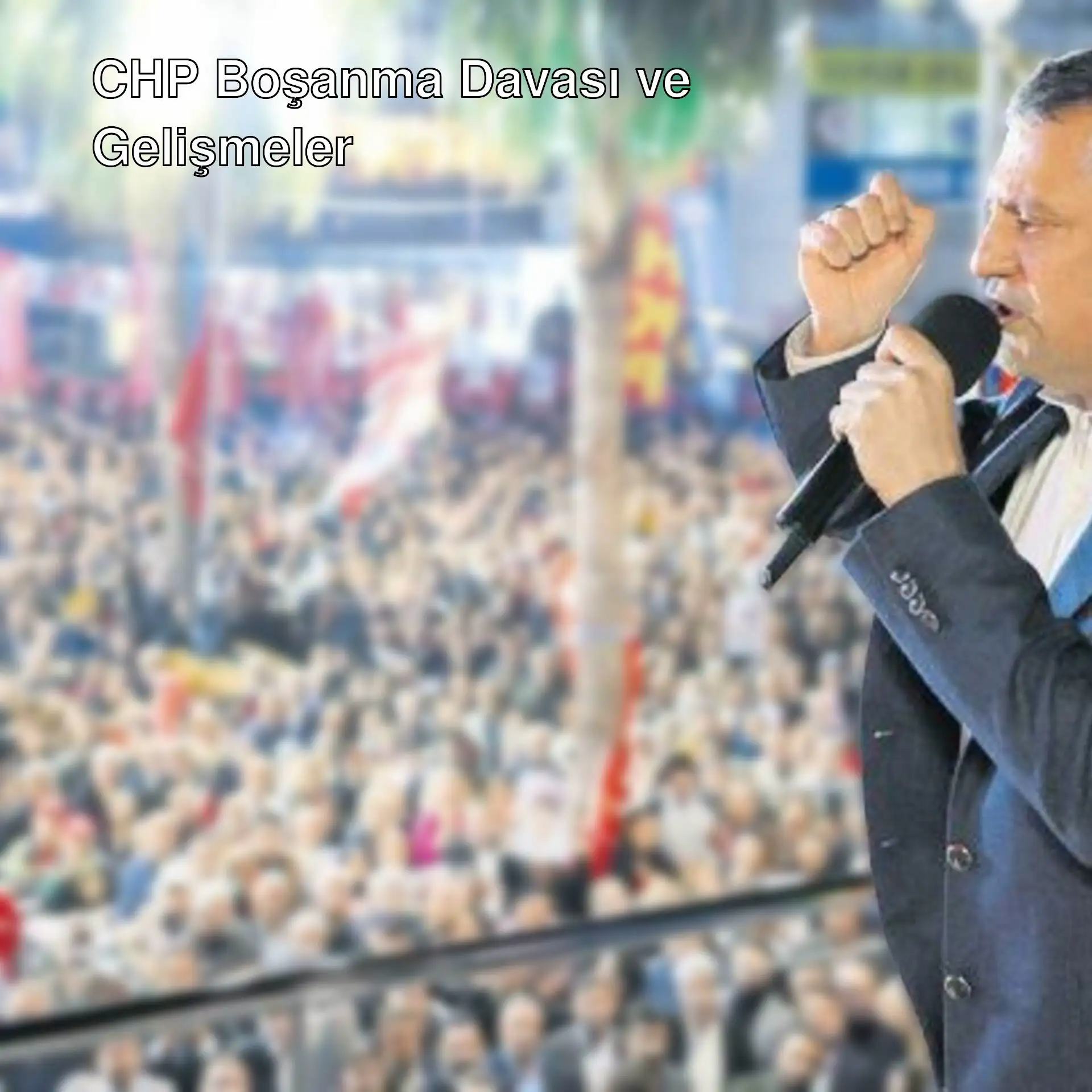 CHP Genel Başkanı Özgür Özel, kalabalık bir topluluğa hitap ediyor. CHP Genel Başkanı Özgür Özel, kalabalık bir topluluğa hitap ediyor.