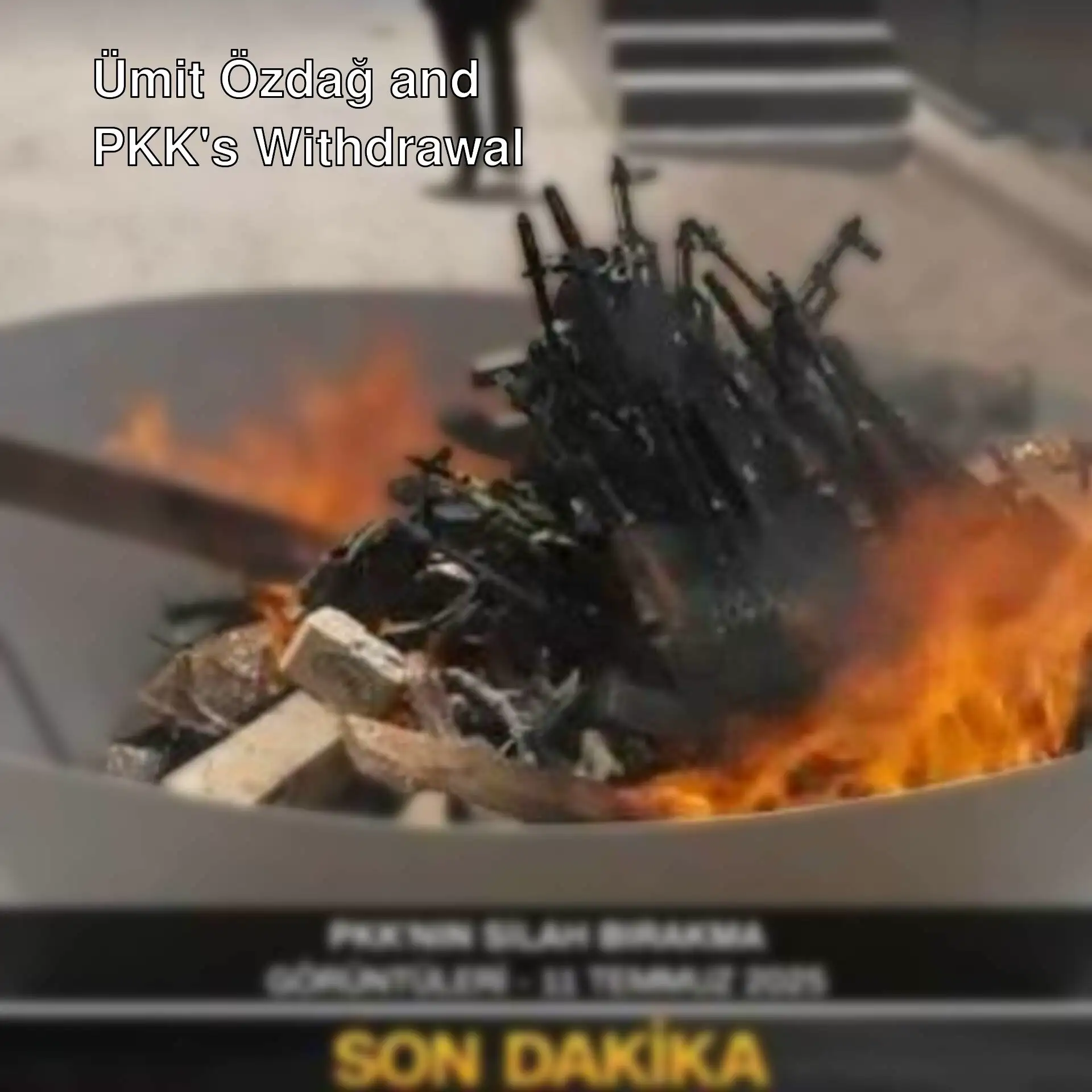 Ümit Özdağ discusses PKK's withdrawal from Turkey.