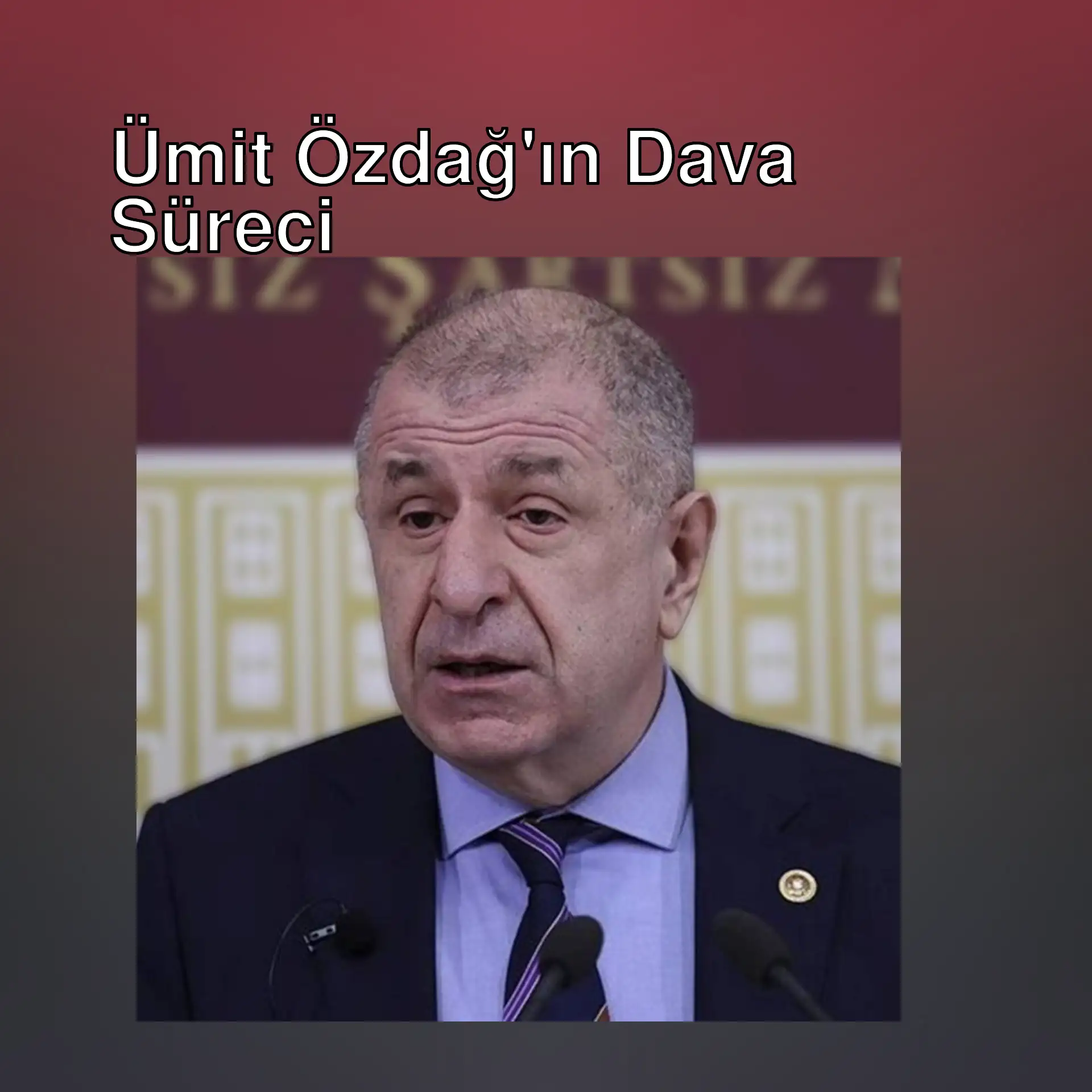 Ümit Özdağ, basın toplantısında konuşuyor. Ümit Özdağ, basın toplantısında konuşuyor.