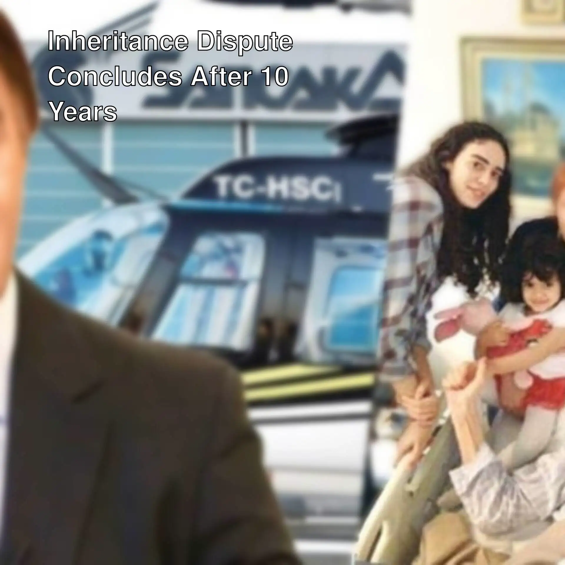 An image related to Murat Bayrak's inheritance case. An image related to Murat Bayrak's inheritance case.