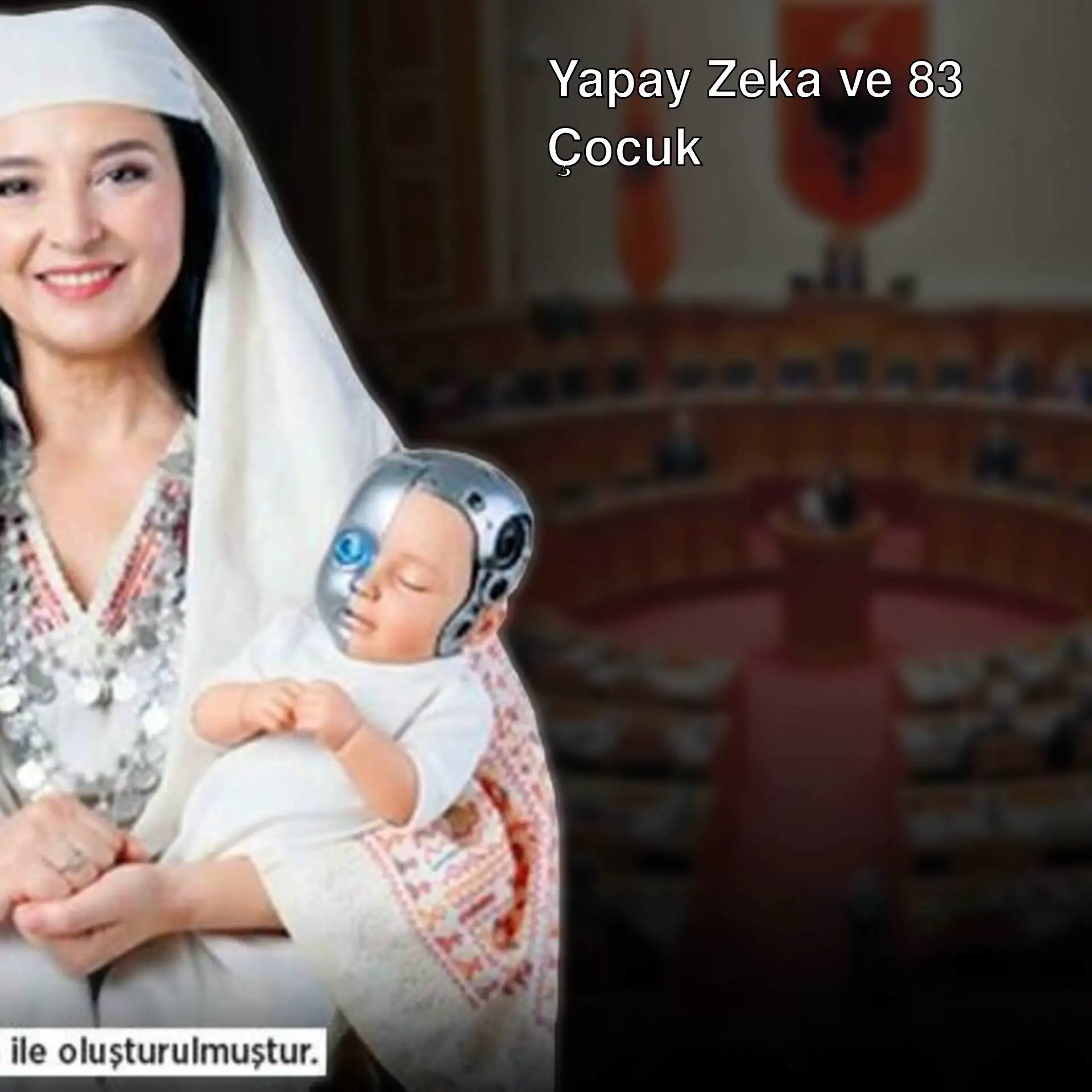 Bir kadın bebek tutuyor. Bir kadın bebek tutuyor.