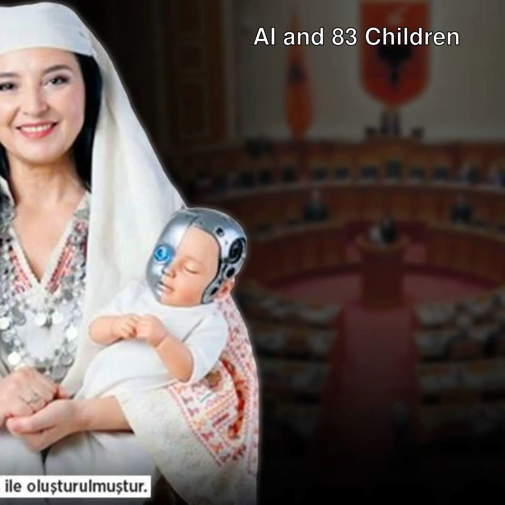 A woman holding a baby. A woman holding a baby.