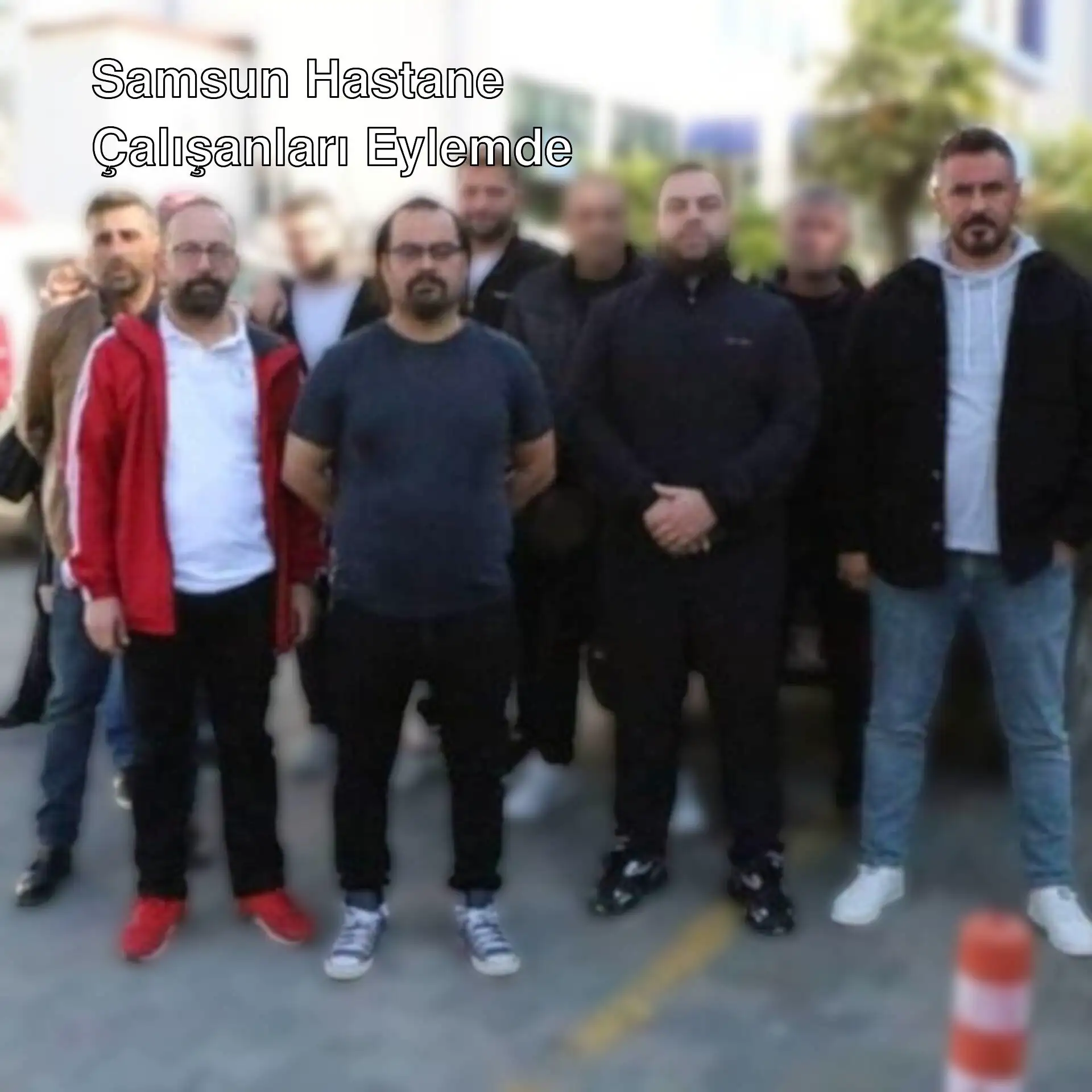 Samsun'da özel hastane çalışanları bir araya geldi. Samsun'da özel hastane çalışanları bir araya geldi.