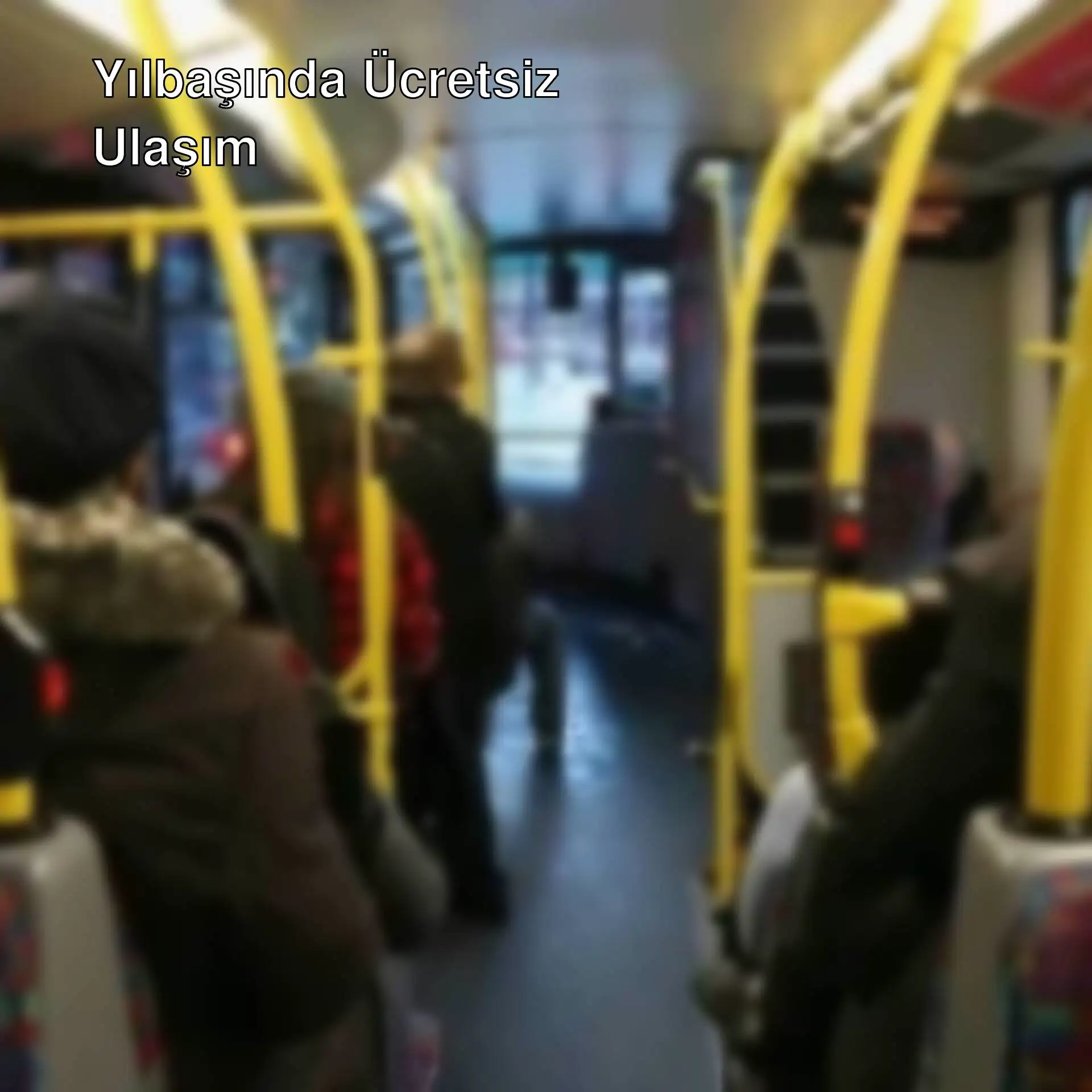 İstanbul'da toplu ulaşımda yılbaşı için hazırlıklar yapılıyor.