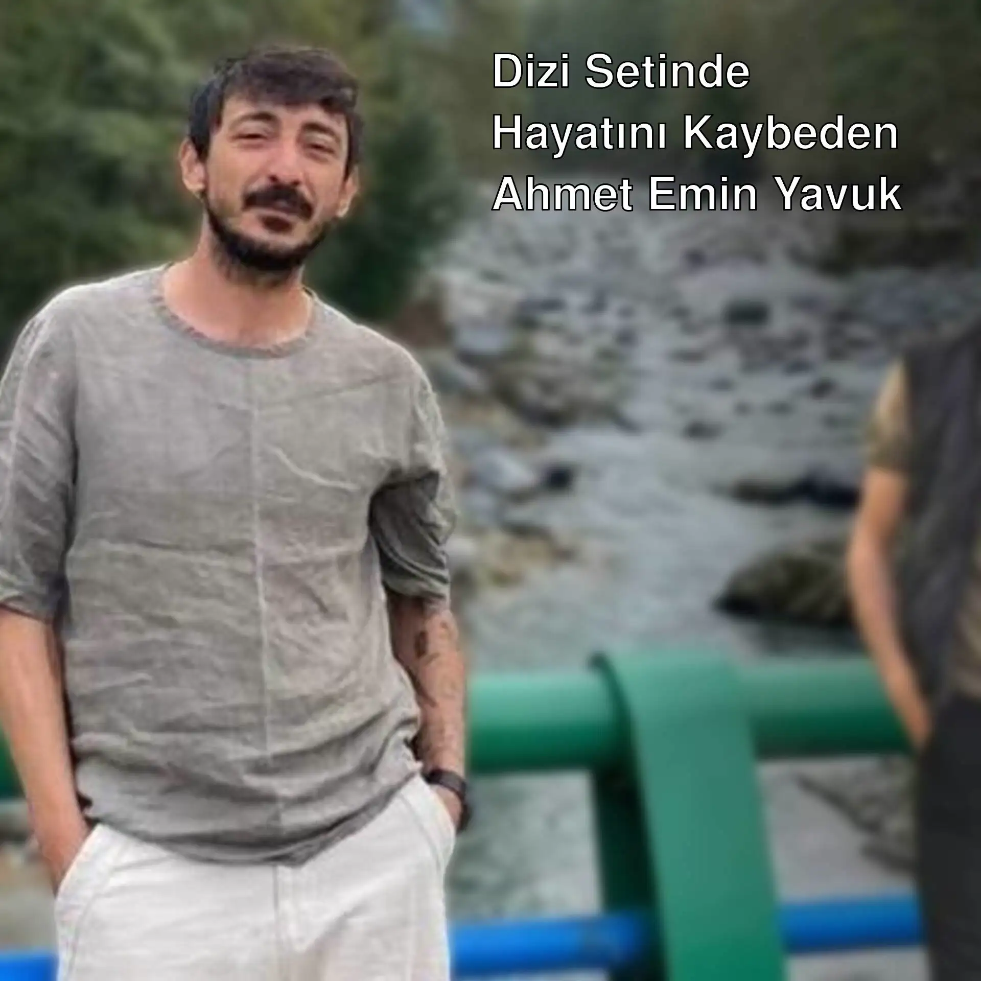 Ümit Özdağ ve dizi setindeki trajik olay.
