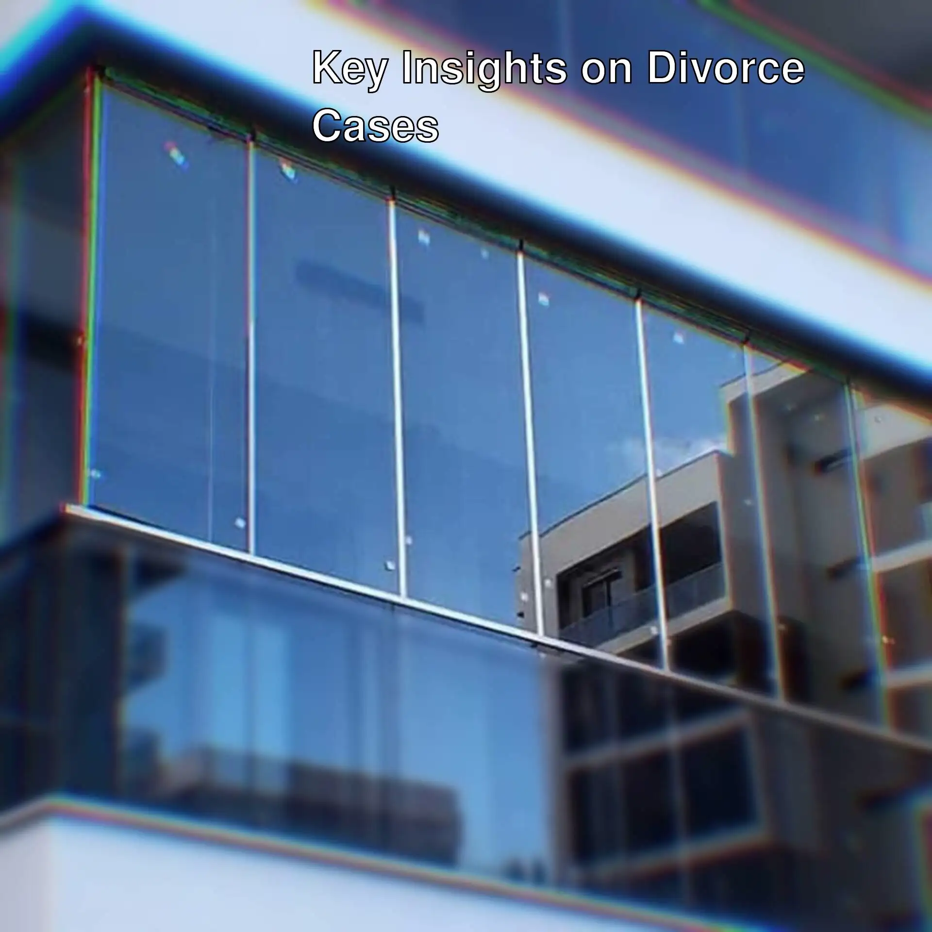 A glass balcony of an apartment building.