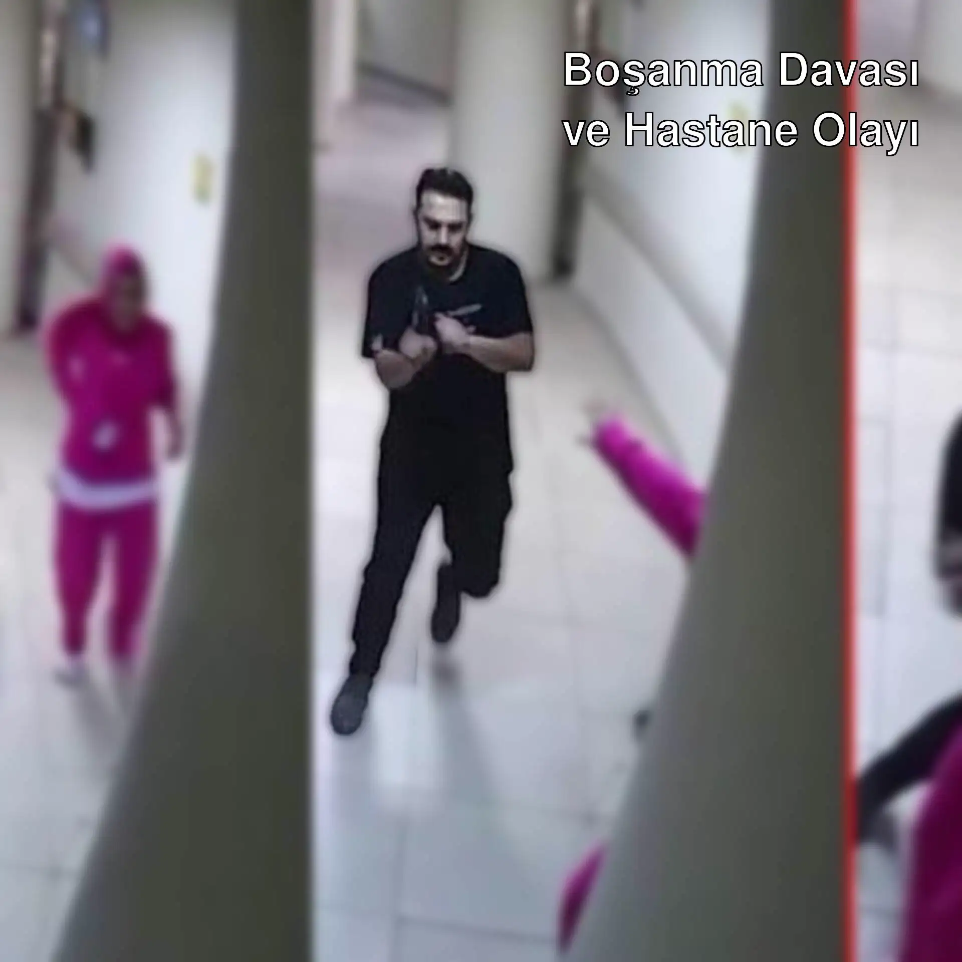 Boşanma aşamasındaki eşini hastanede vuran koca. Boşanma aşamasındaki eşini hastanede vuran koca.