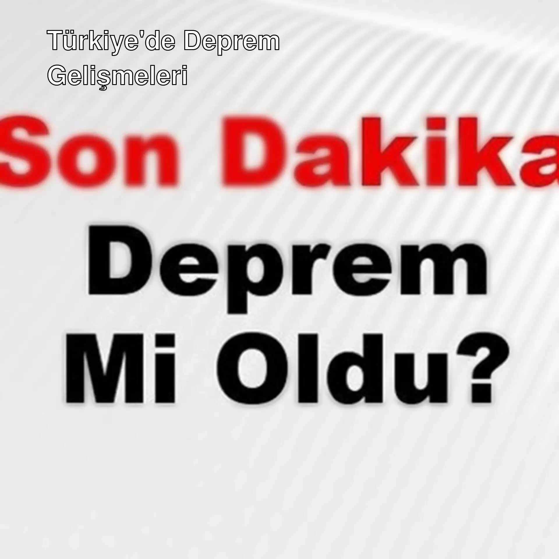 Son depremler hakkında bilgi veren bir afiş. Son depremler hakkında bilgi veren bir afiş.