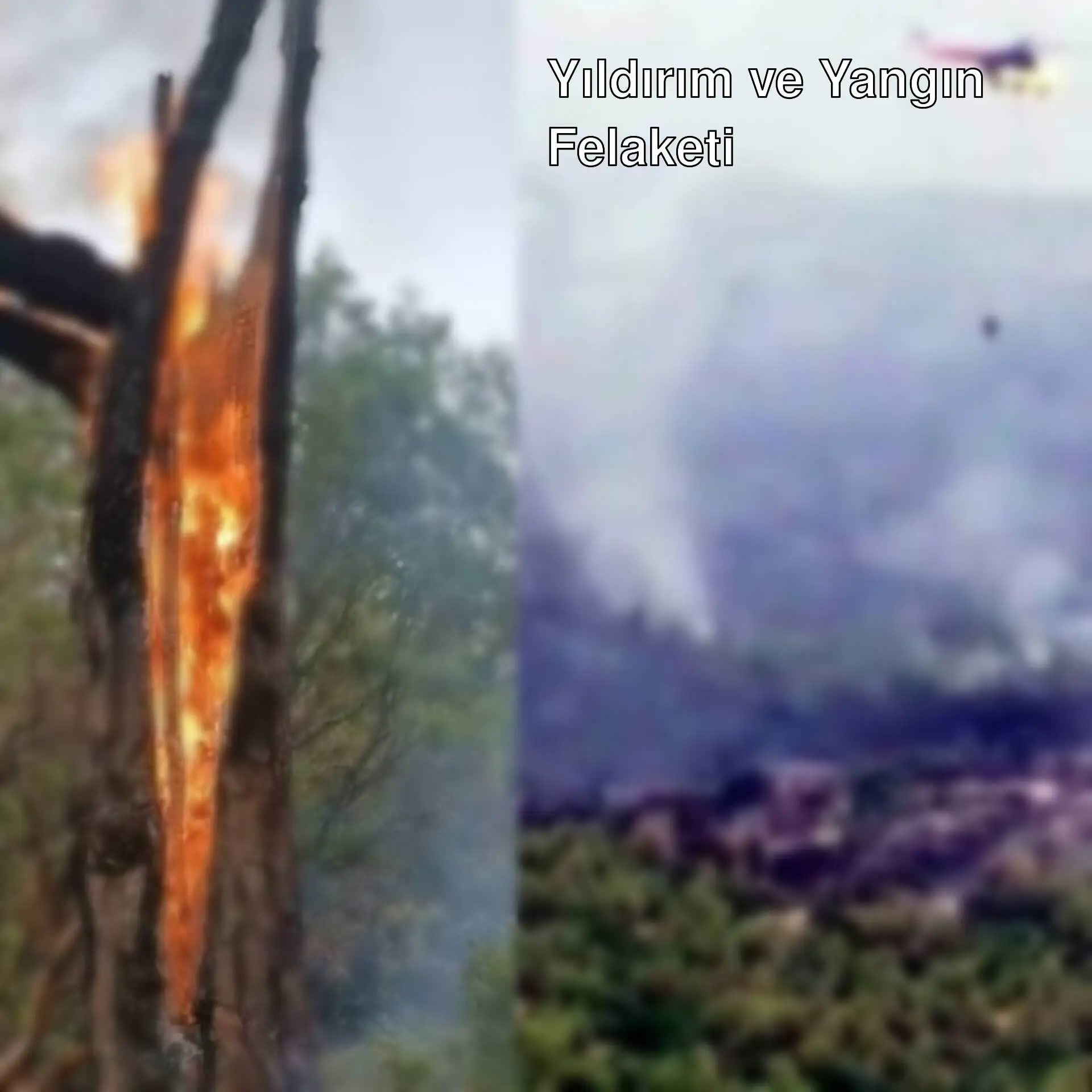 Muğla'da orman yangını