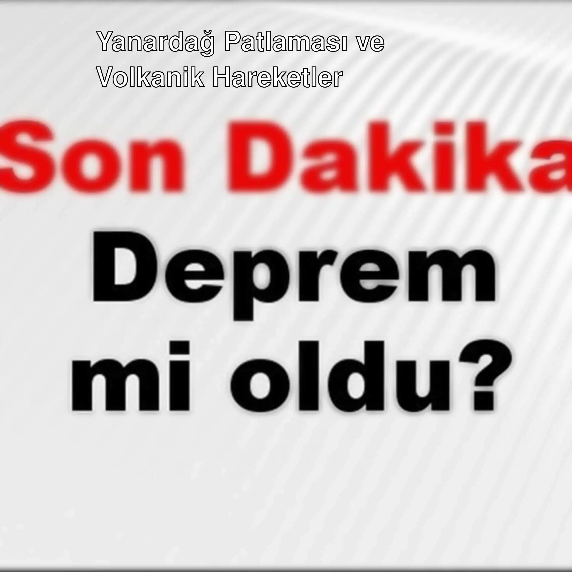 Yanardağ patlaması hakkında bilgi veren bir arka plan. Yanardağ patlaması hakkında bilgi veren bir arka plan.