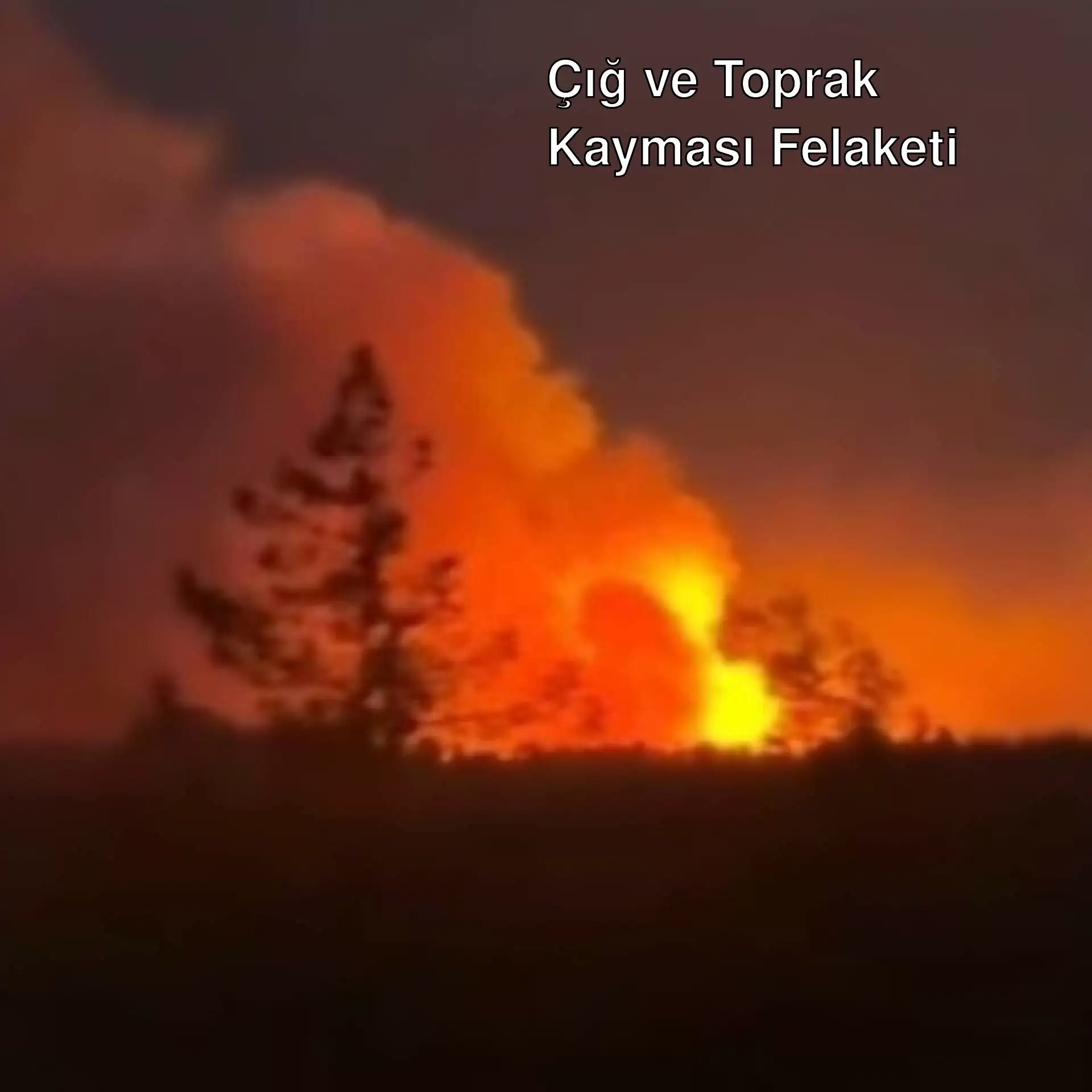 A fire in the distance A fire in the distance