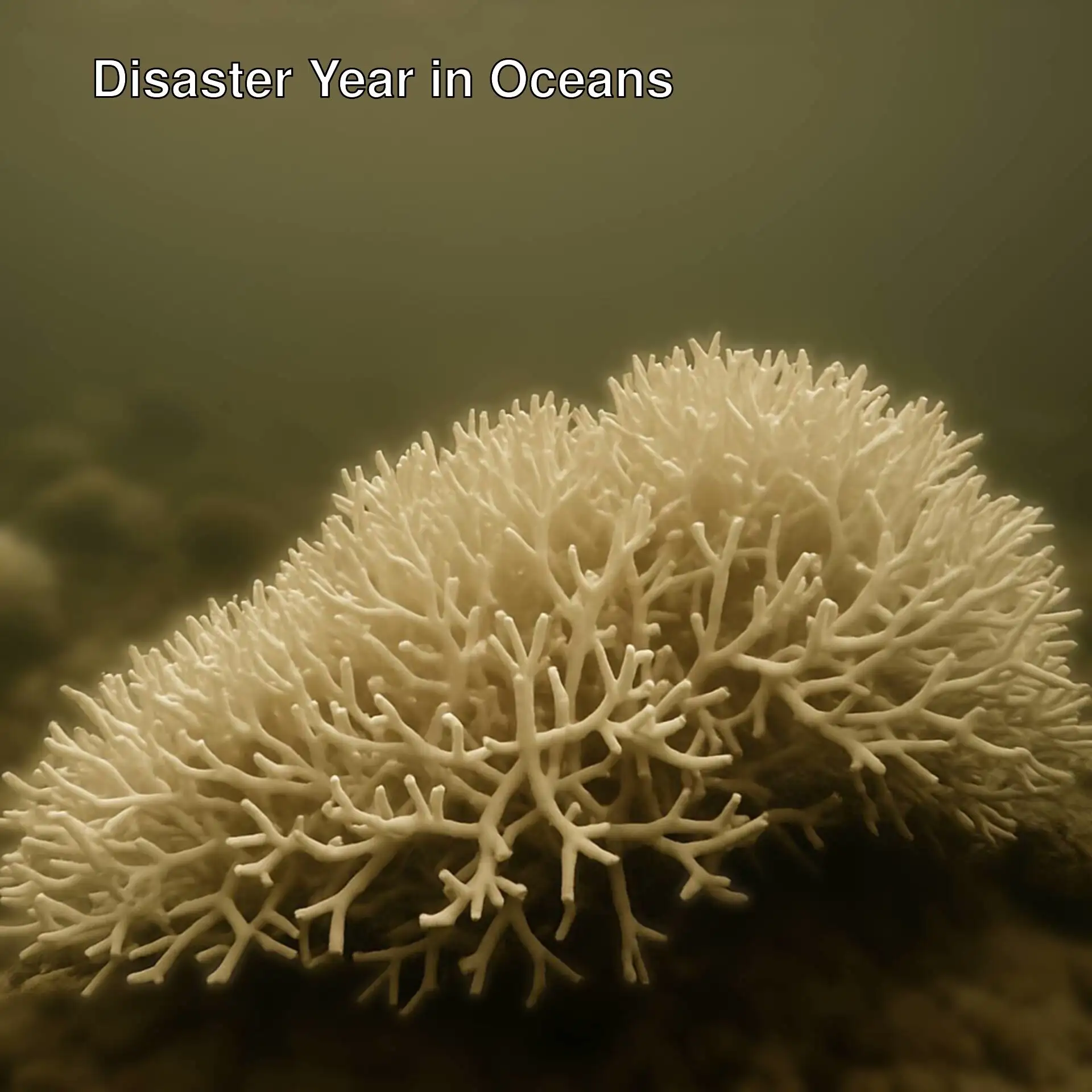 The rise in ocean temperatures threatens ecosystems.