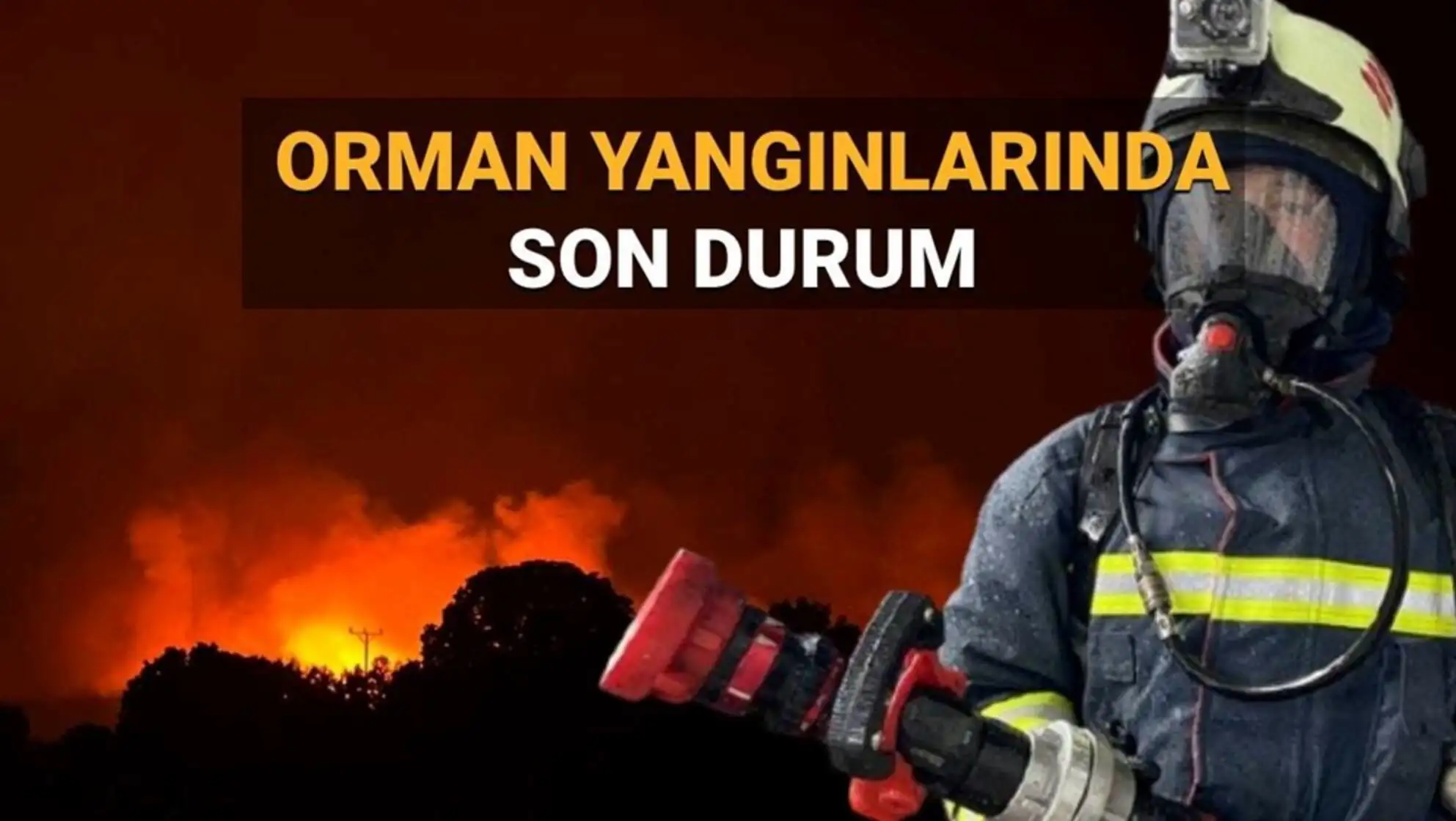 Bir itfaiyecinin yangına müdahale ettiği an. Bir itfaiyecinin yangına müdahale ettiği an.