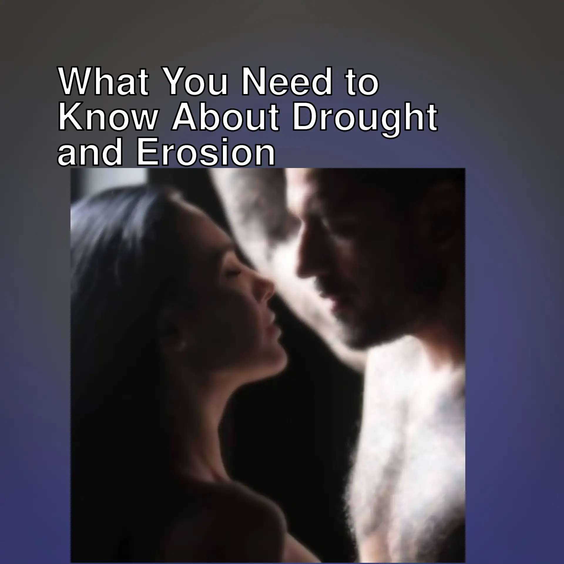 A man and woman looking at each other. A man and woman looking at each other.