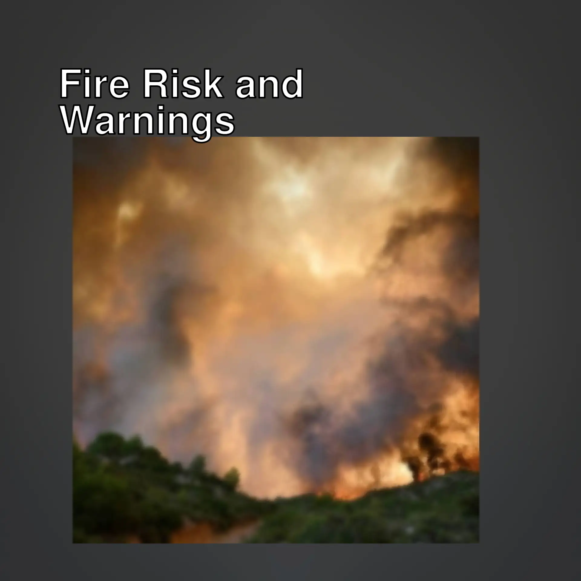 Forest fire with smoke coming out of the mountains.