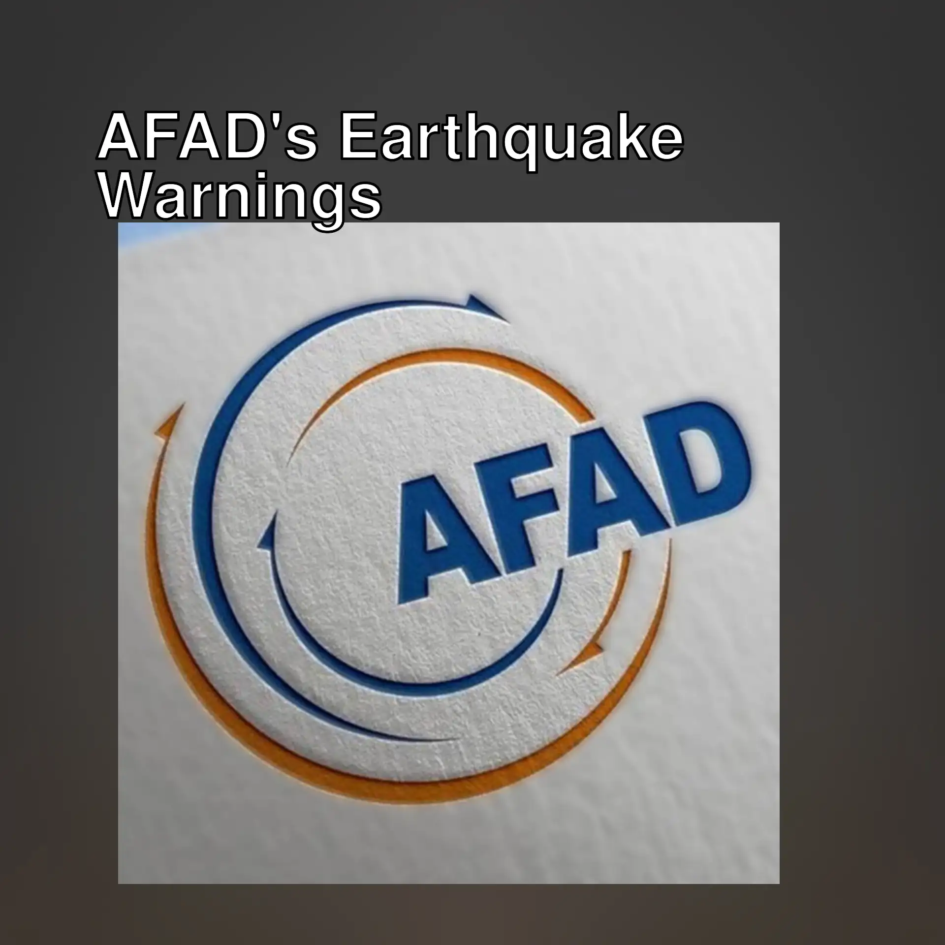 Important warnings from AFAD after the earthquake