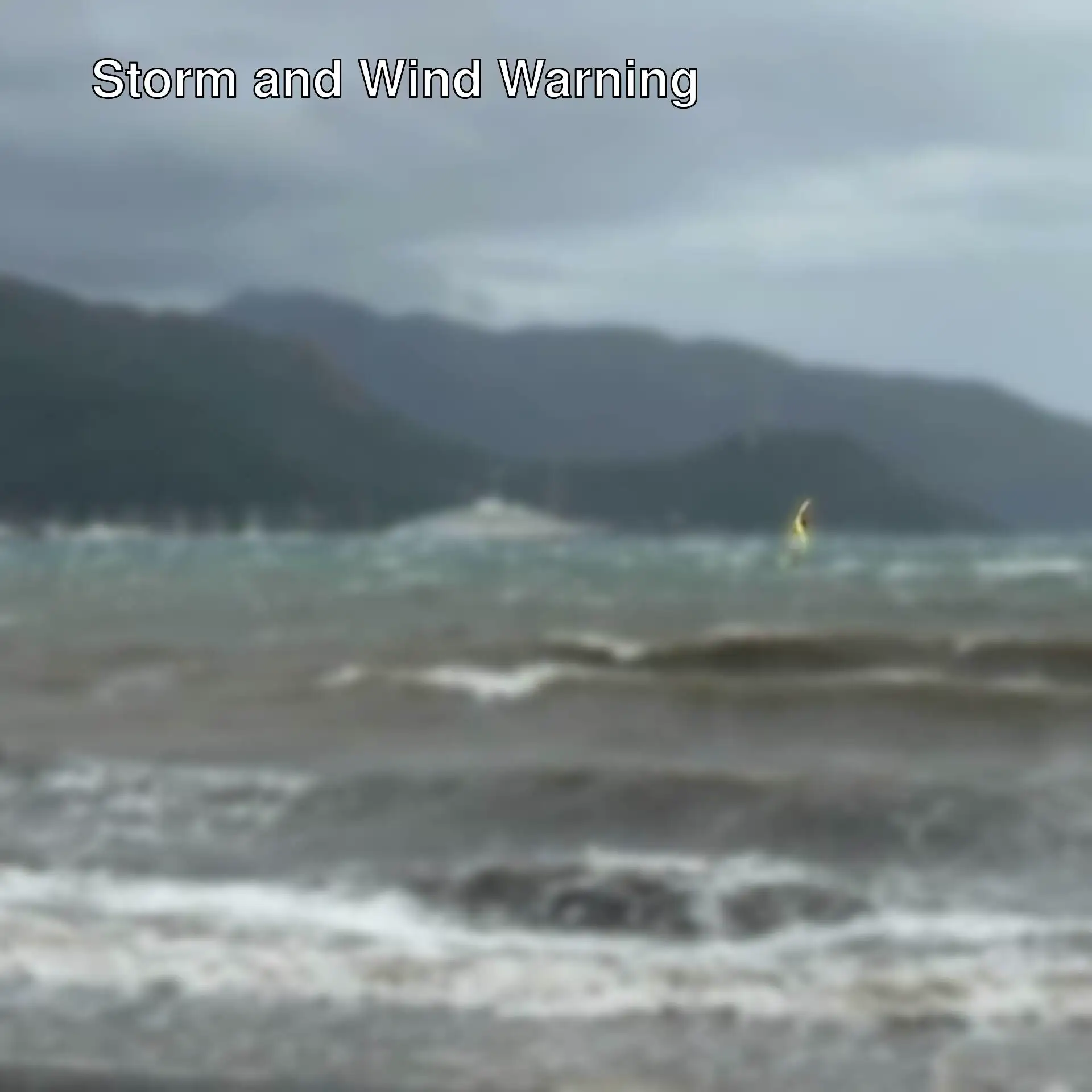 Meteorology issues strong wind and storm warning! Meteorology issues strong wind and storm warning!
