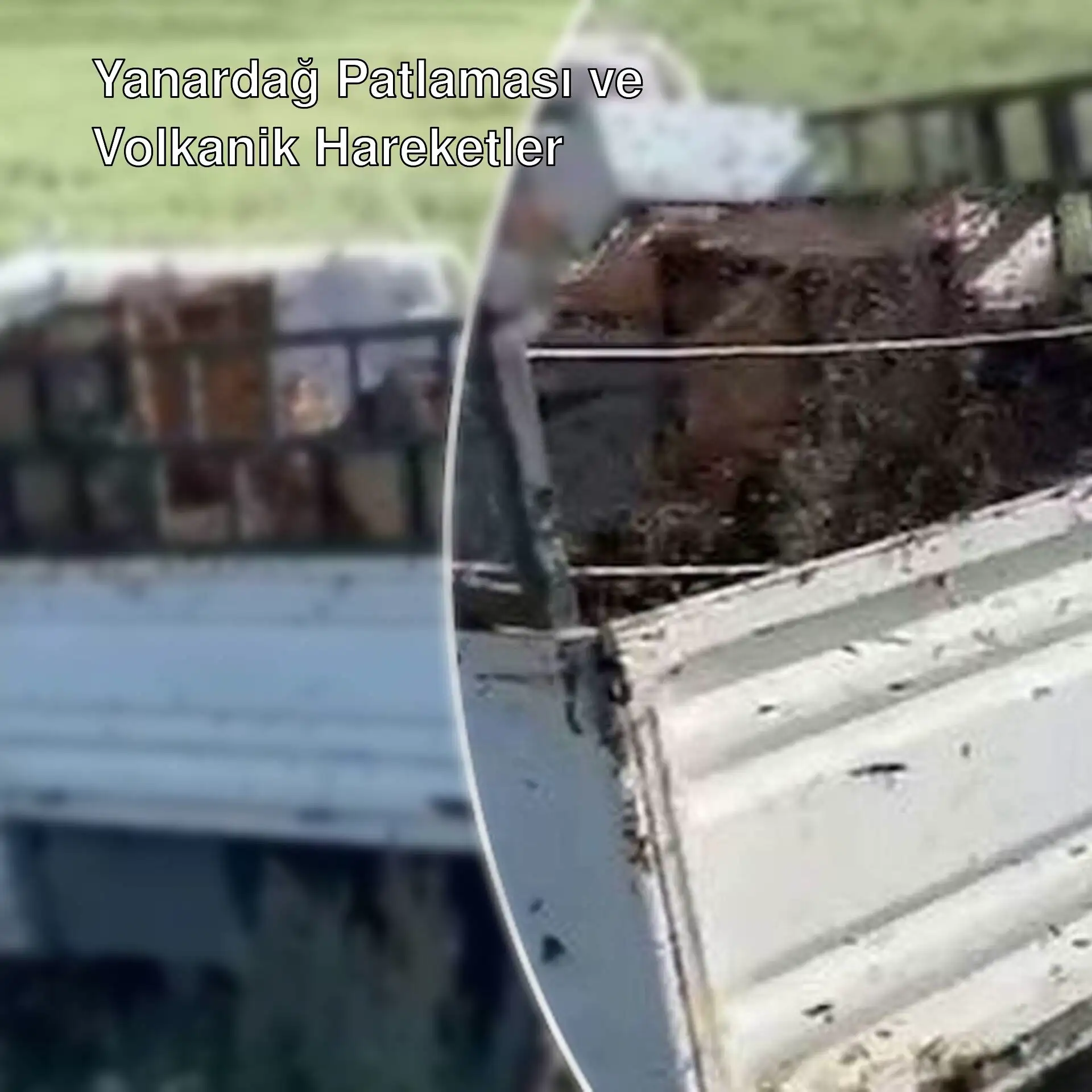 Bal yüklü kamyonet kaza yaptı, etrafını arılar sardı. Bal yüklü kamyonet kaza yaptı, etrafını arılar sardı.