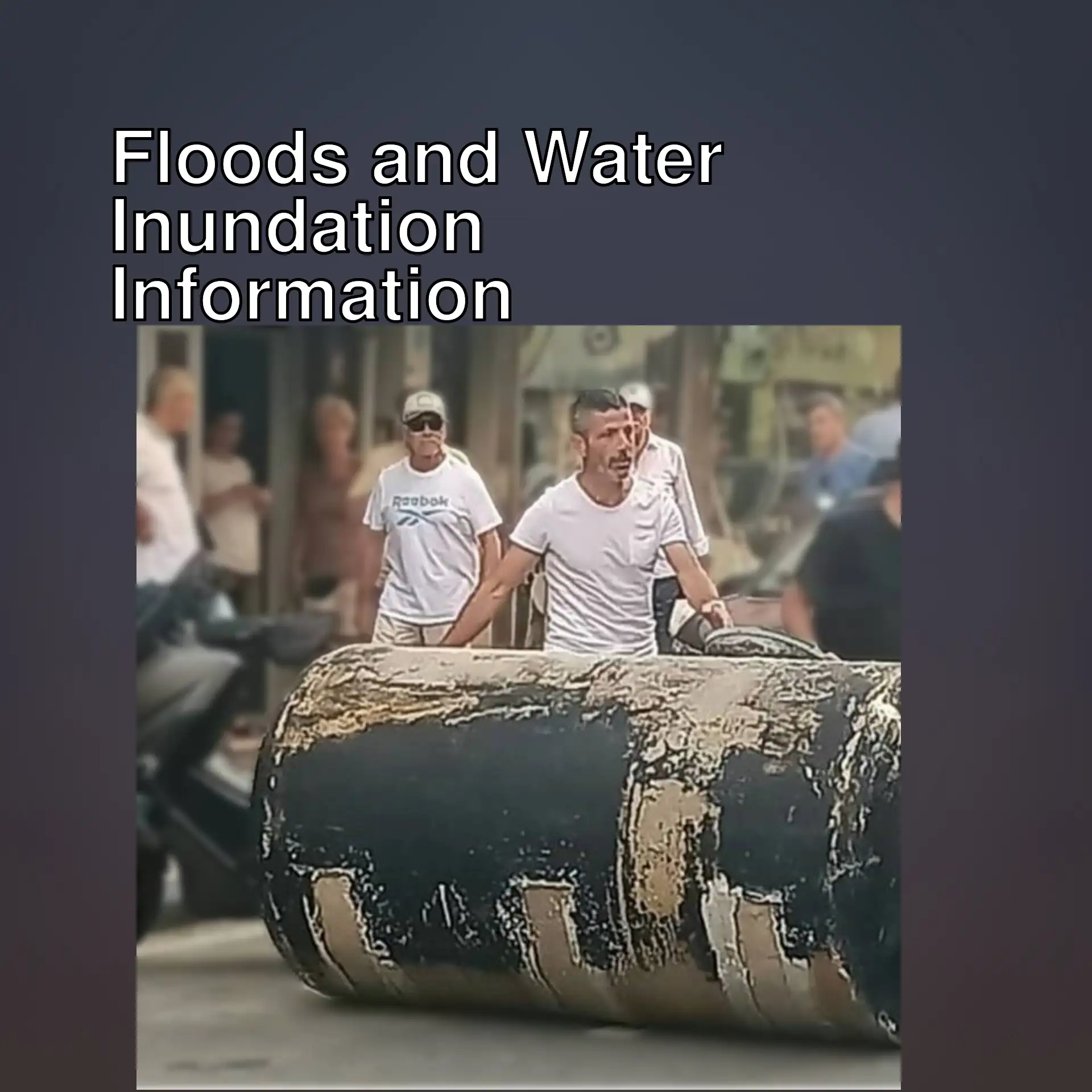 A water tank flew onto the street due to strong winds in Balıkesir. A water tank flew onto the street due to strong winds in Balıkesir.