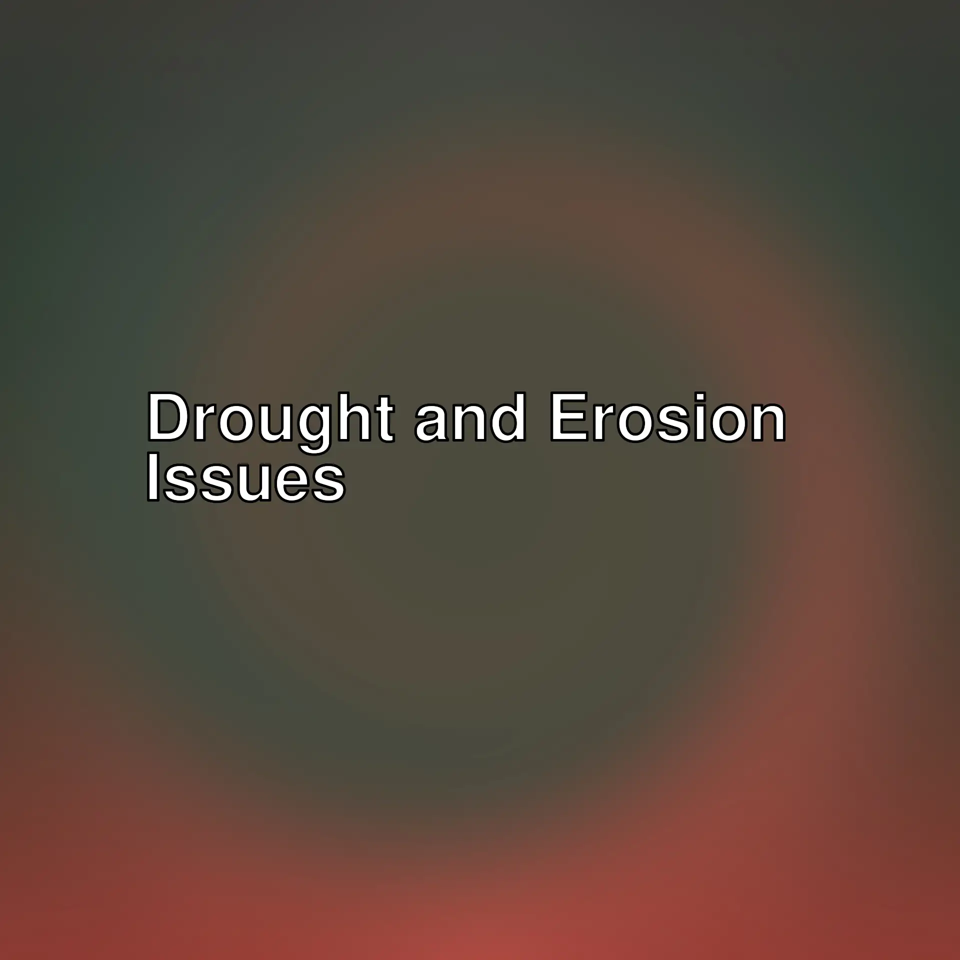 Drought and erosion pose a significant threat to Turkey's agriculture and natural resources. How can these issues be addressed? Find out now! Drought and erosion pose a significant threat to Turkey's agriculture and natural resources. How can these issues be addressed? Find out now!