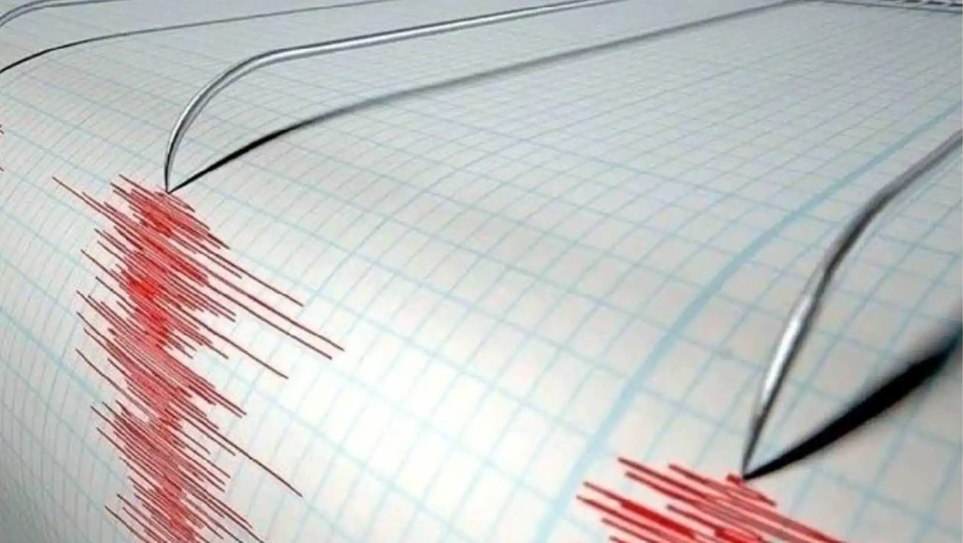 Graph showing the earthquake in the Aegean Sea. Graph showing the earthquake in the Aegean Sea.