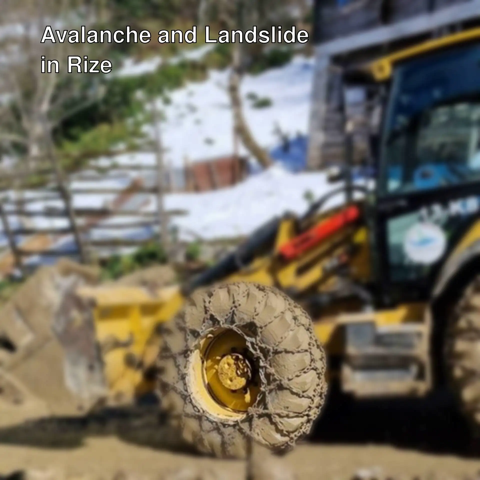 Houses evacuated due to avalanche and landslide in Rize. Houses evacuated due to avalanche and landslide in Rize.