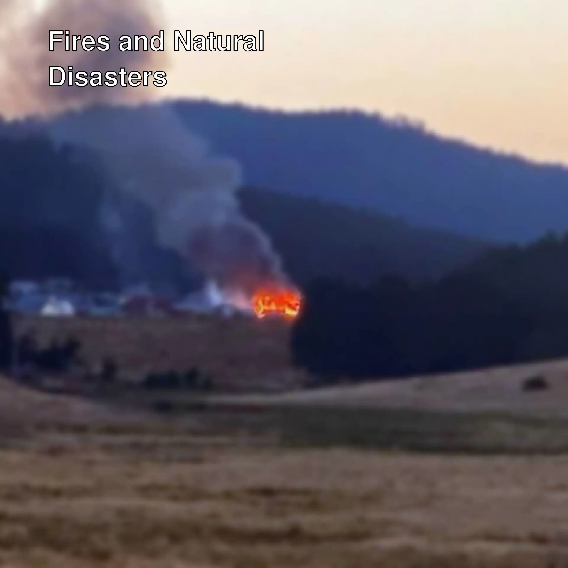 Fire in the mountains Fire in the mountains