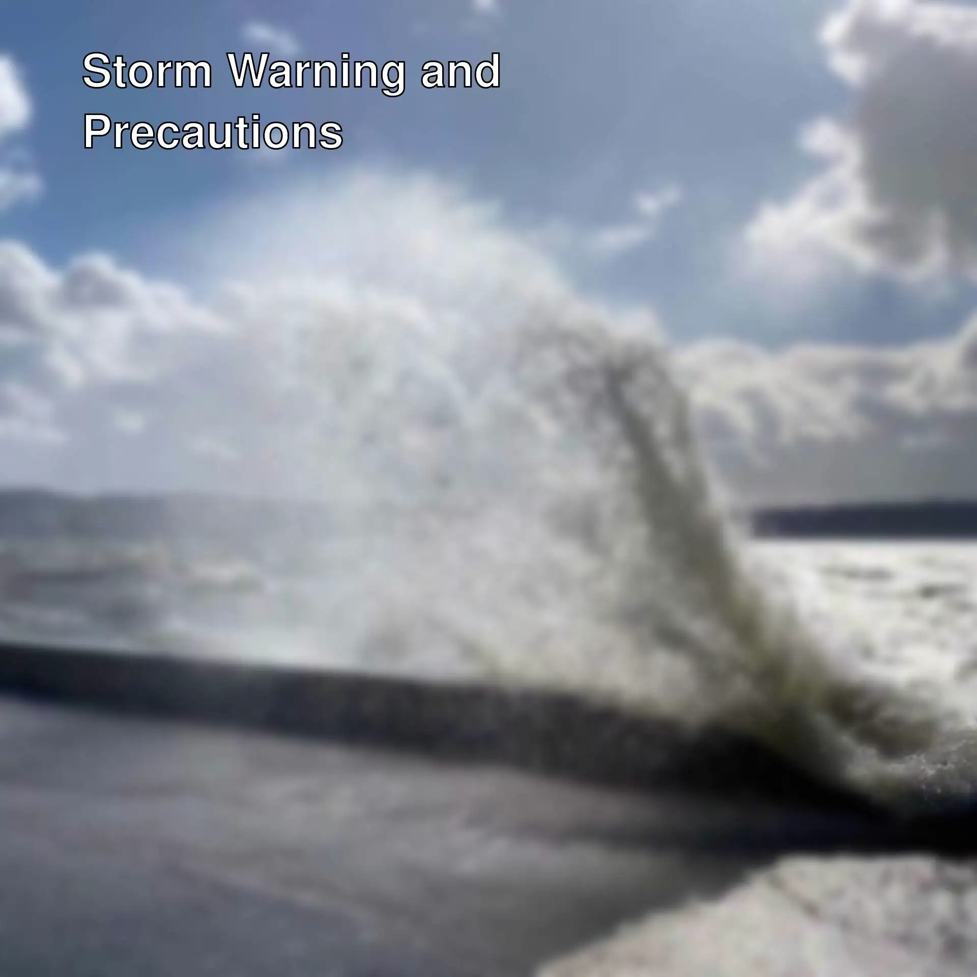 A storm warning has been issued for the Aegean Sea.