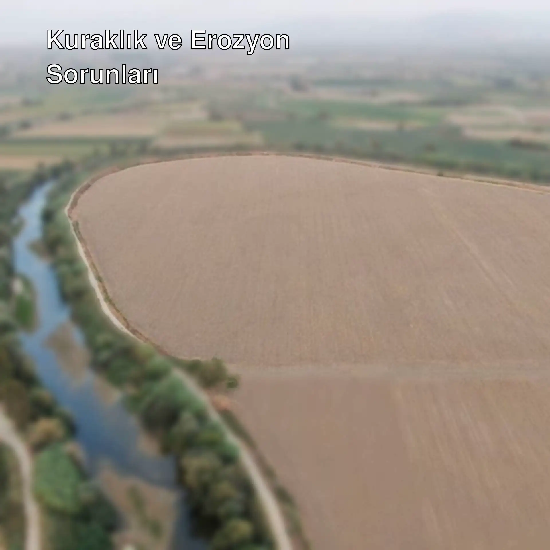 Büyük Menderes Nehri'nin tarım arazileri üzerindeki etkisi.