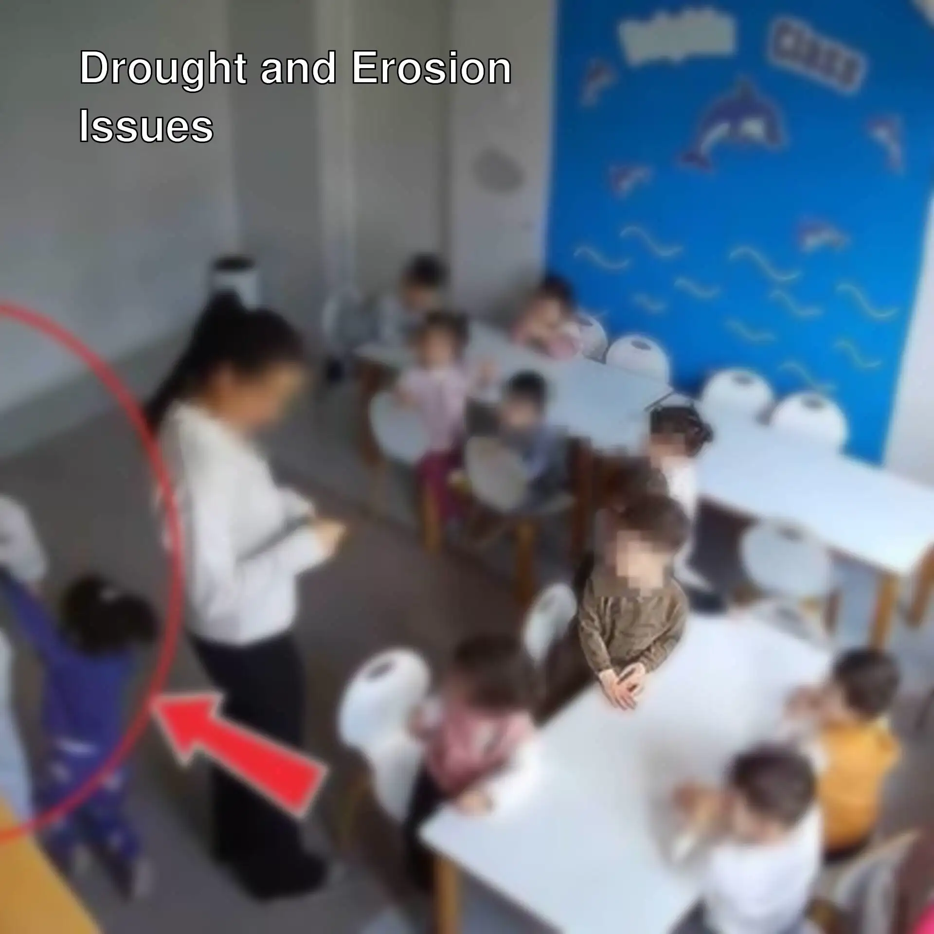 Children in Diyarbakır classroom.