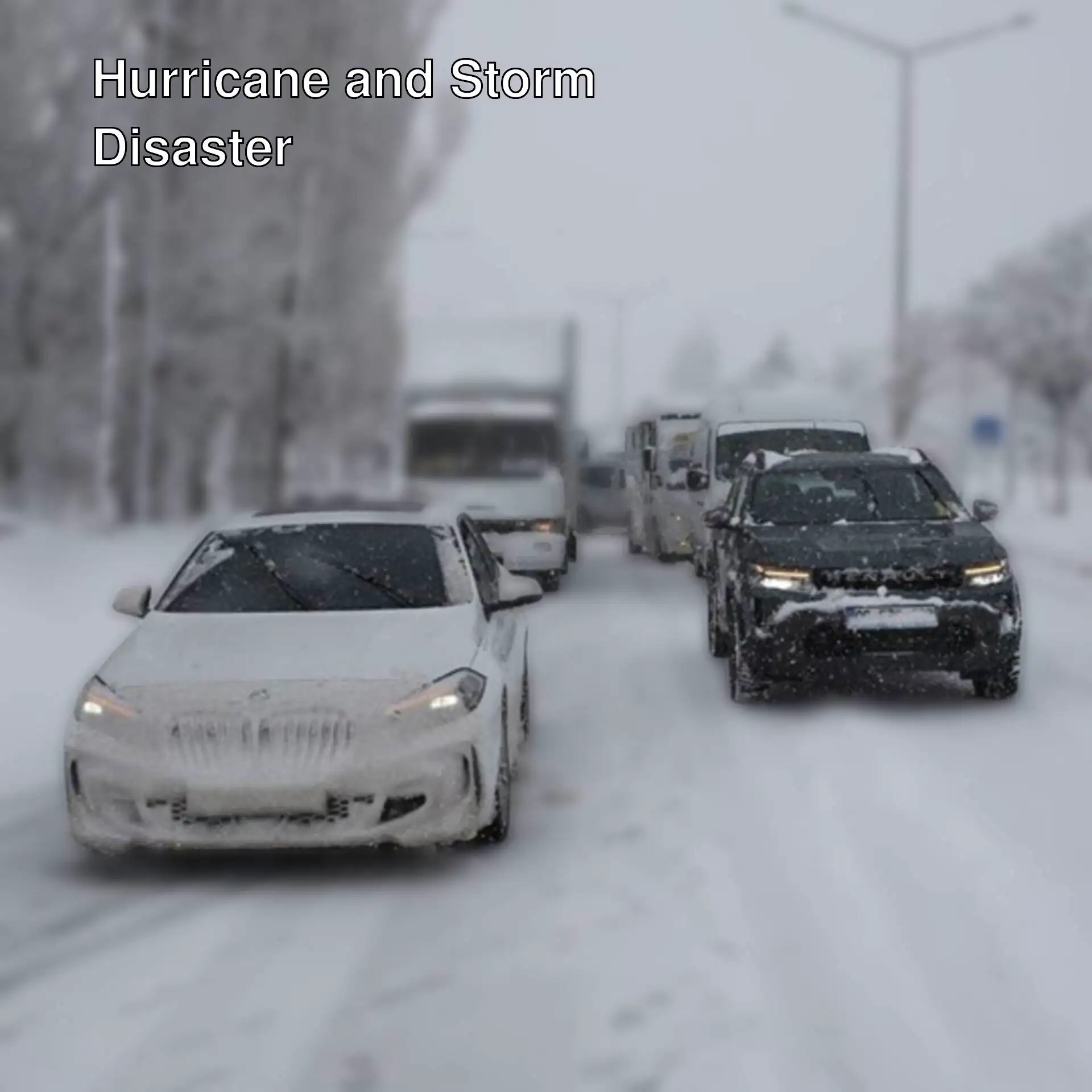 In Muş, 30 vehicles were stranded due to snowfall. Those trapped were rescued.