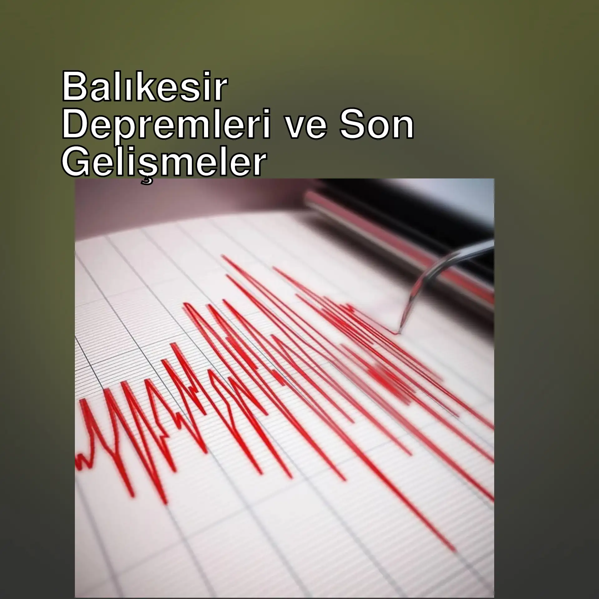 Balıkesir'deki depremin güvenlik kamerasına yansıması.