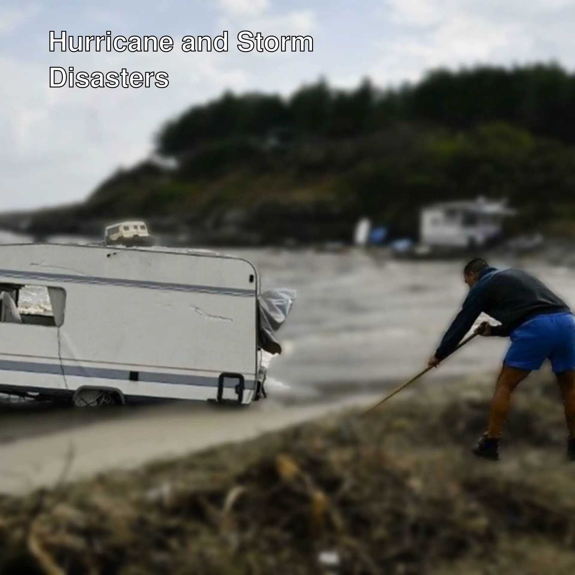 Rescue operations after the flood disaster in Bulgaria.