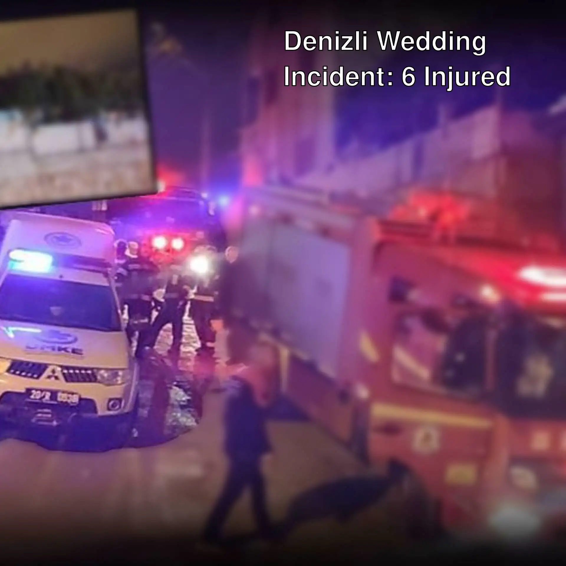 People around the collapsed ceiling in Denizli. People around the collapsed ceiling in Denizli.