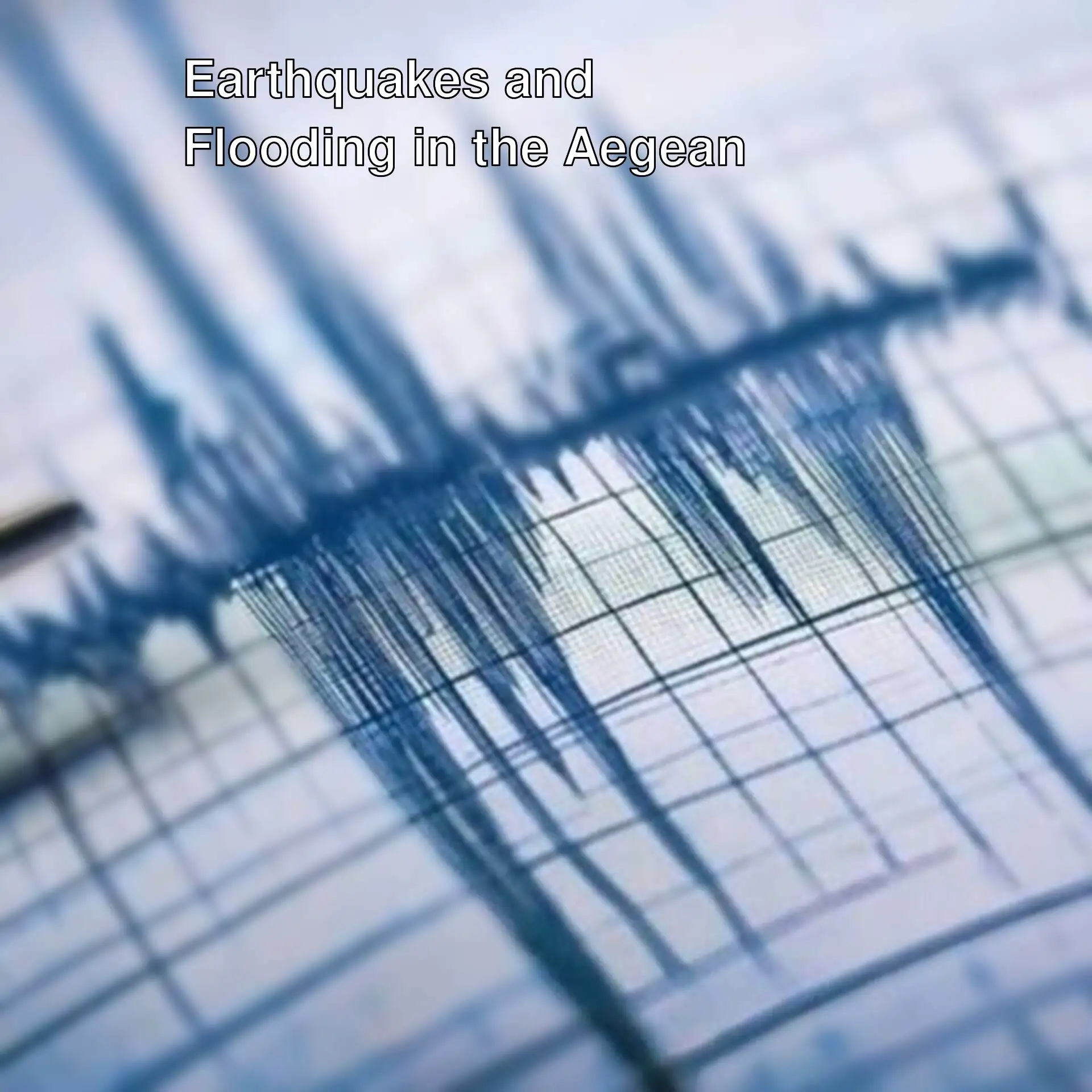 Graph about earthquakes in the Aegean. Graph about earthquakes in the Aegean.