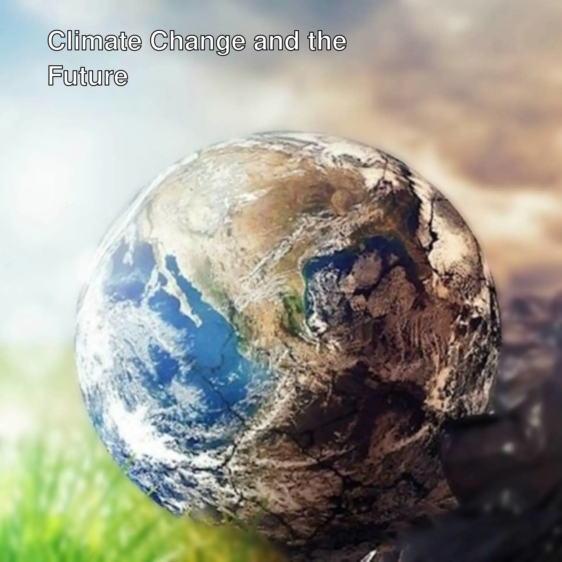 Earth in a plastic bag, related to climate change. Earth in a plastic bag, related to climate change.