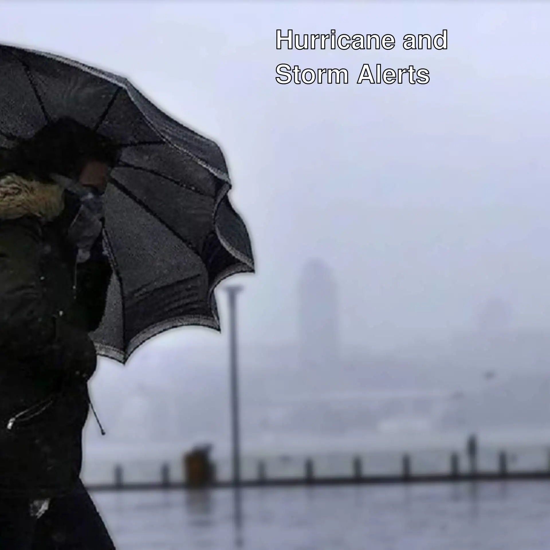 A person walking with an umbrella in the rain. A person walking with an umbrella in the rain.
