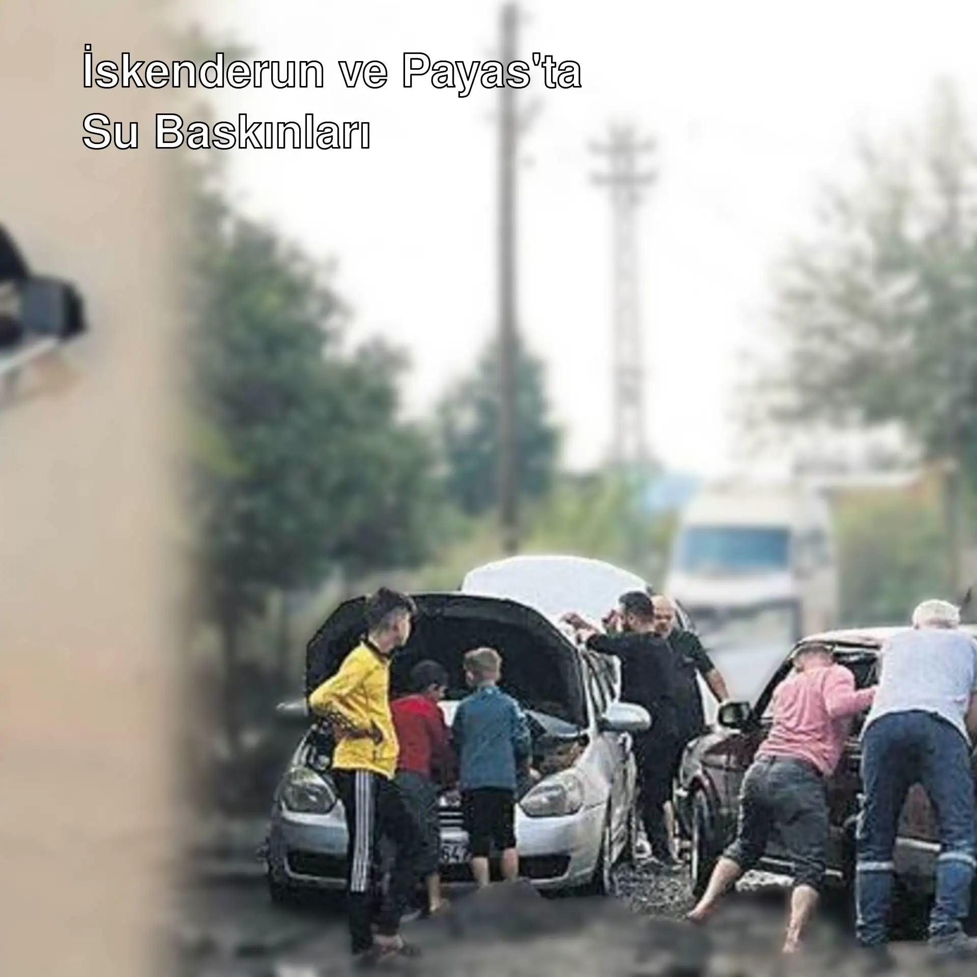 İskenderun ve Payas'ta su baskını felaketi. İskenderun ve Payas'ta su baskını felaketi.