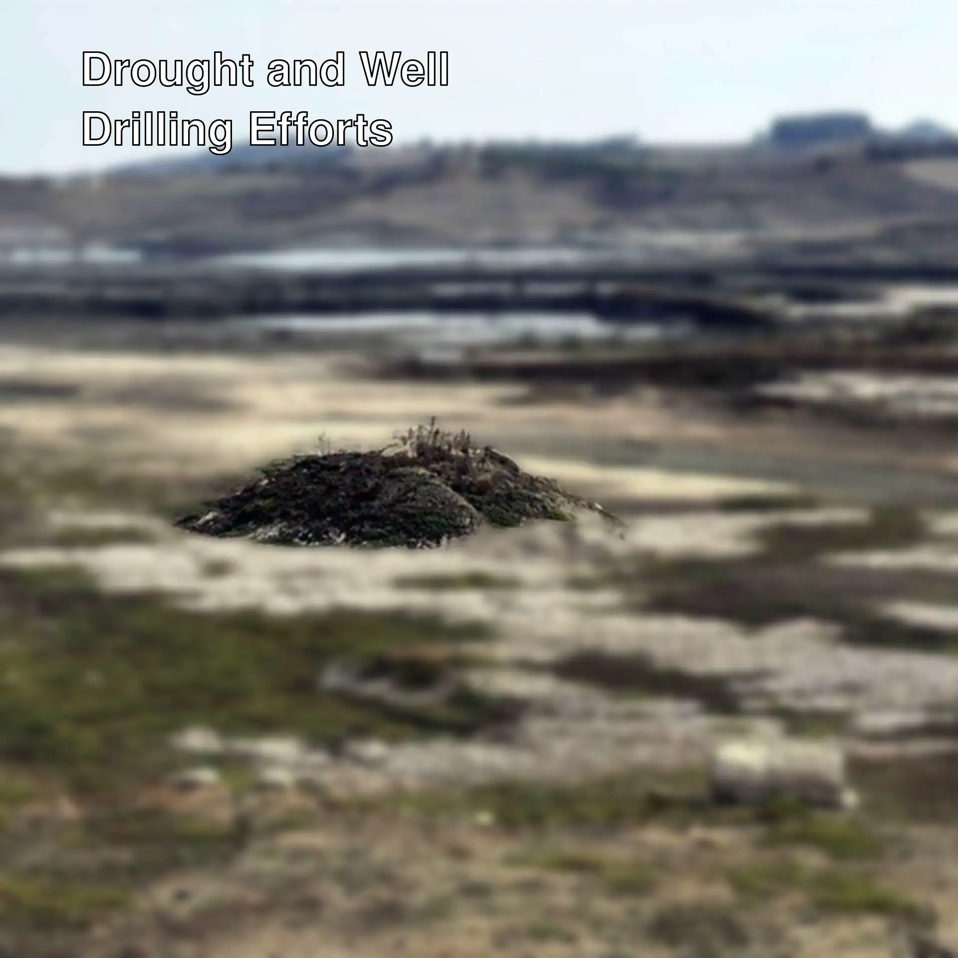 New wells being drilled in Thrace due to drought. New wells being drilled in Thrace due to drought.